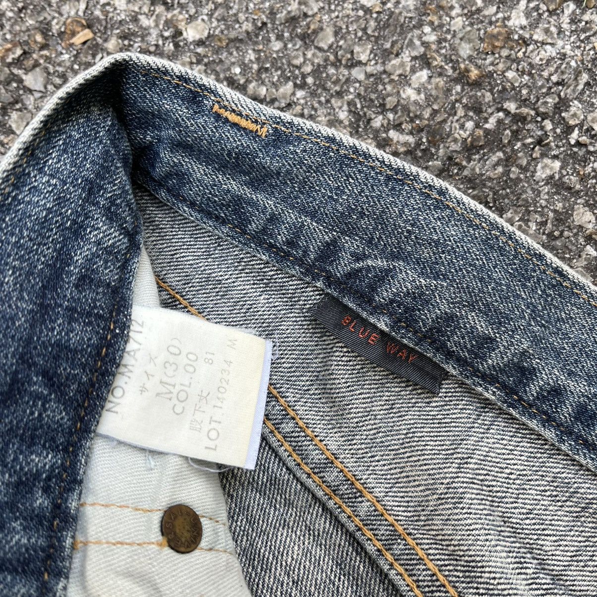 Hysteric Glamour Blue Way Japan Jeans Distressed Denim Size US 30 / EU 46 - 8 Thumbnail