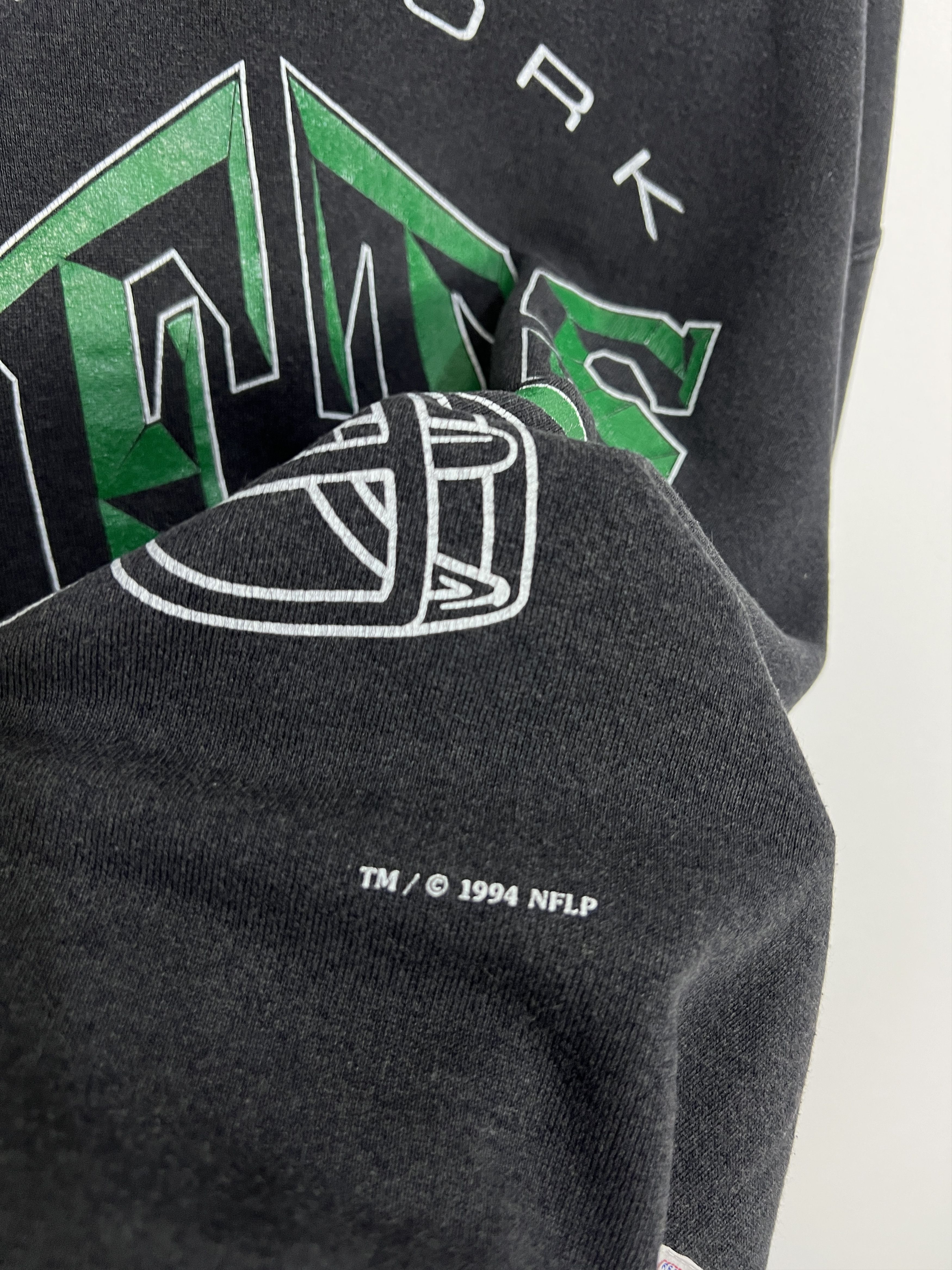 Nutmeg New York Jets NFL Sweatshirt Over Print Big Logo Crewneck Size US XL / EU 56 / 4 - 3 Thumbnail