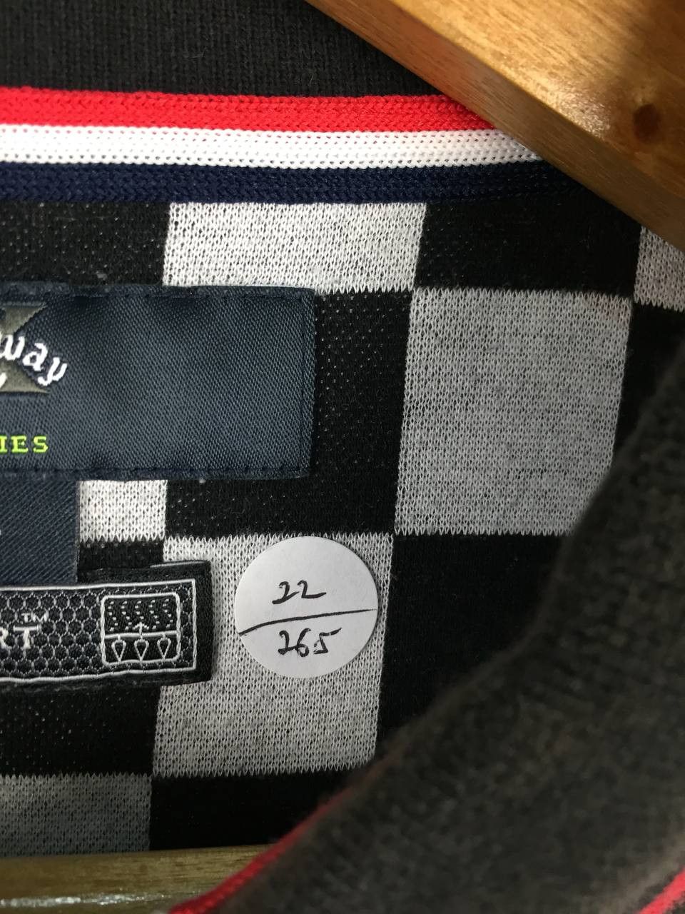 Callaway Vtg Callaway Golf X-Series DRYSport Checkered Polo Shirt Size US L / EU 52-54 / 3 - 11 Thumbnail