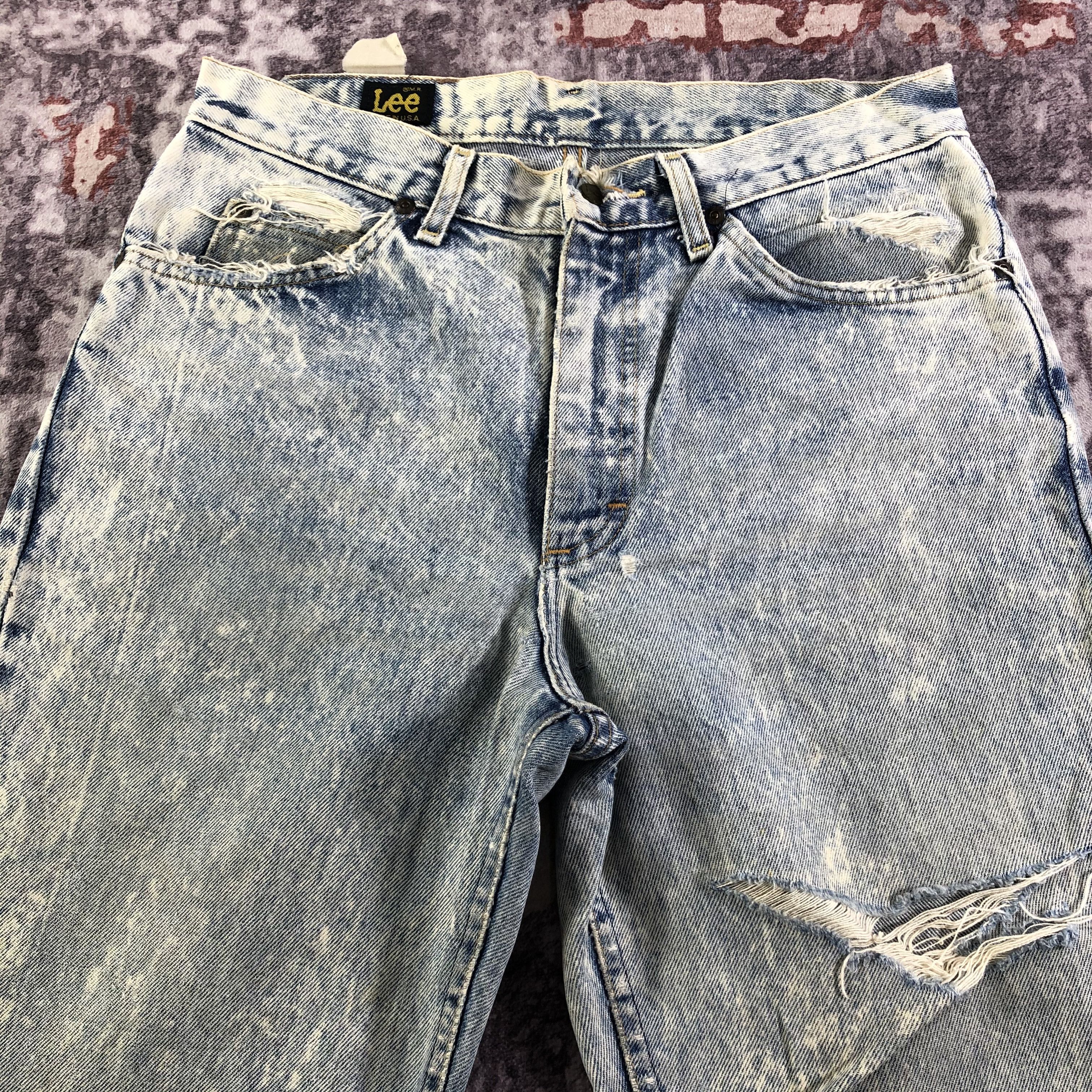Lee × Vintage Vintage Light Wash Lee Jeans-JM3325 Size US 30 / EU 46 - 3 Thumbnail