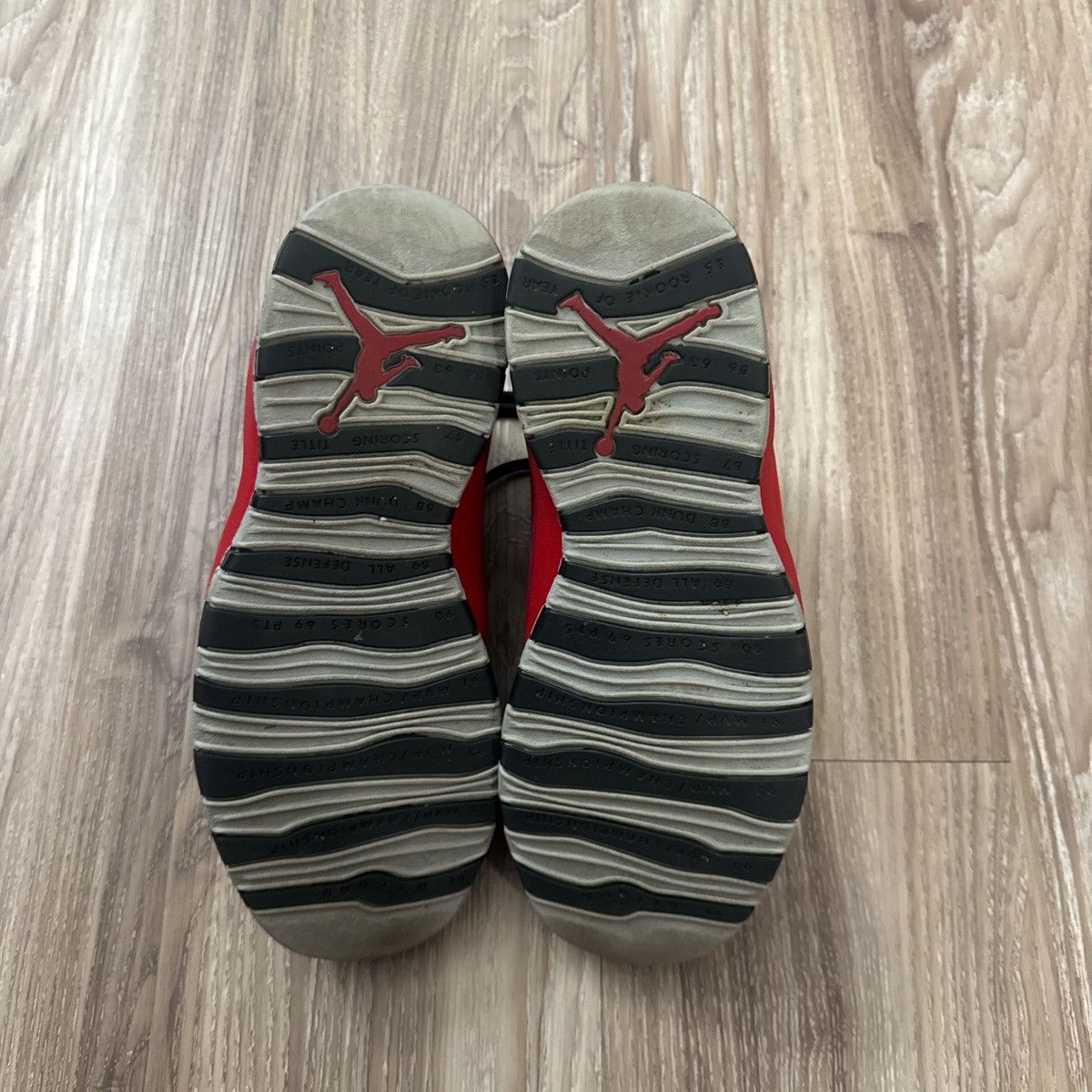 Jordan Brand × Nike 2014 Air Jordan Retro 10 'Bulls Over Broadway" Size US 8.5 / EU 41-42 - 3 Thumbnail