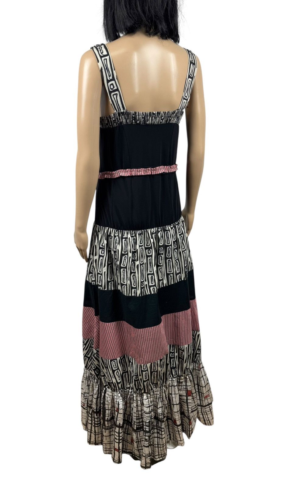 Other Save The Queen Maxi Pleated Dress Multicolor Cotton size XL Size XL / US 12-14 / IT 48-50 - 6 Thumbnail