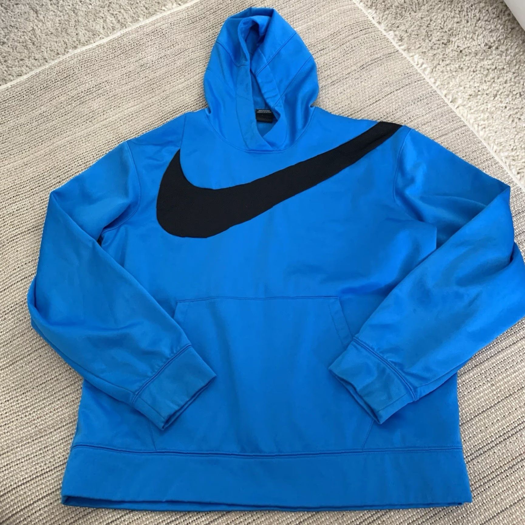 Nike NIKE Dri-Fit Hoodie Mens Large Basketball Pullover Blue Fleece DM0992-406 Size US L / EU 52-54 / 3 - 7 Thumbnail