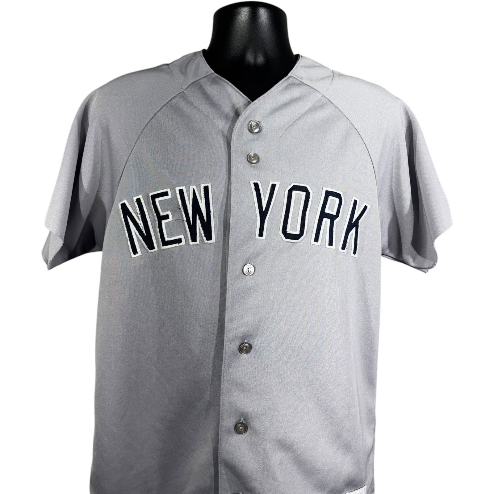 Majestic Vintage Majestic New York Yankees Spellout MLB Jersey Size US L / EU 52-54 / 3 - 2 Thumbnail