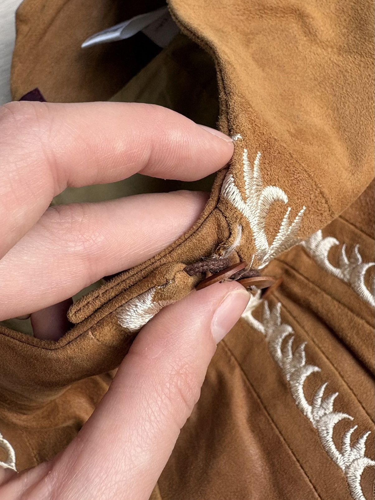 Kenzo Kenzo vintage country cowboy leather embroidered trousers Size US 40 / EU 56 - 6 Thumbnail