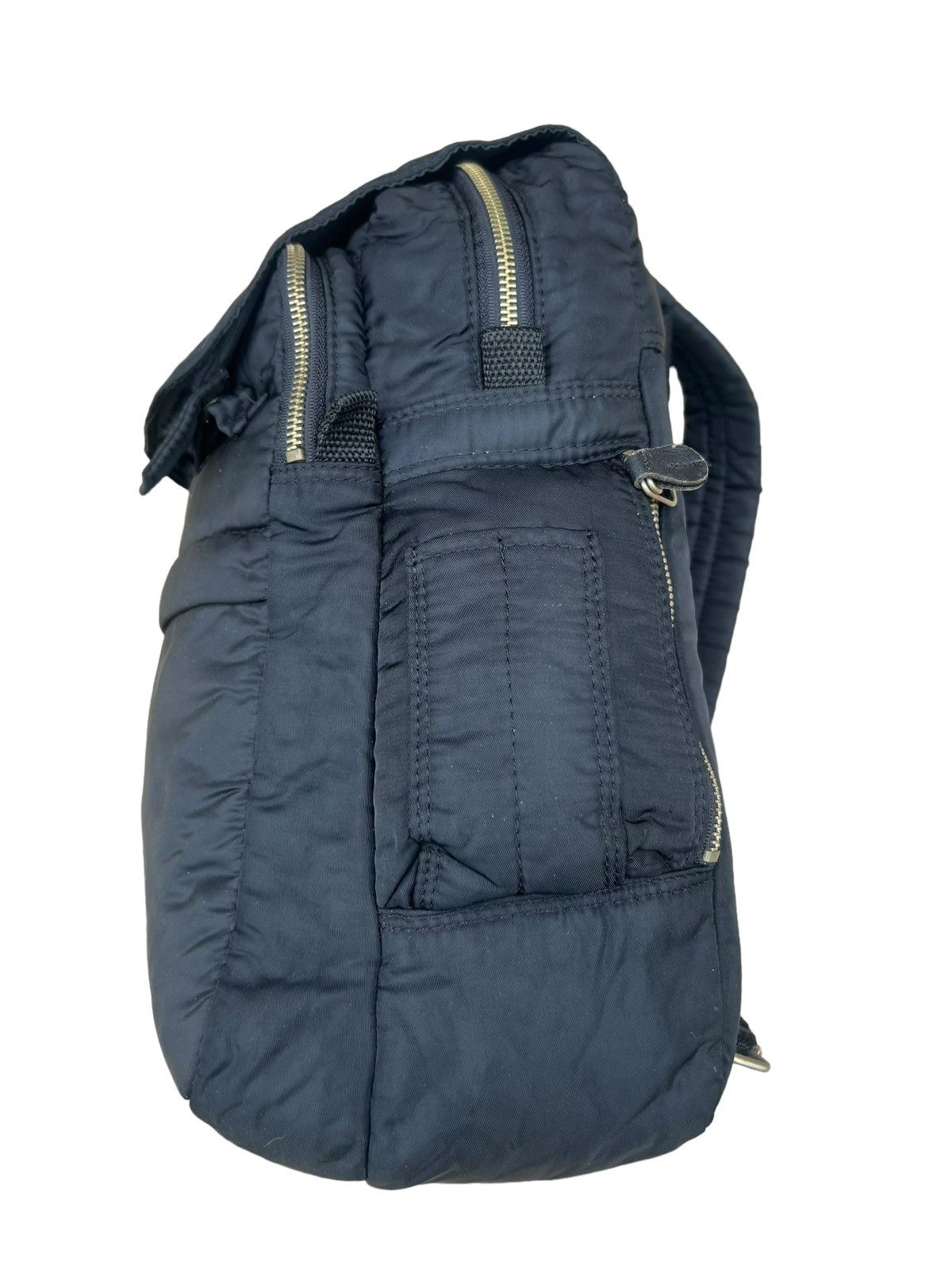 Vintage Vintage Hide & Seek Japan Nylon Tanker Backpack Bag Size ONE SIZE - 10 Thumbnail
