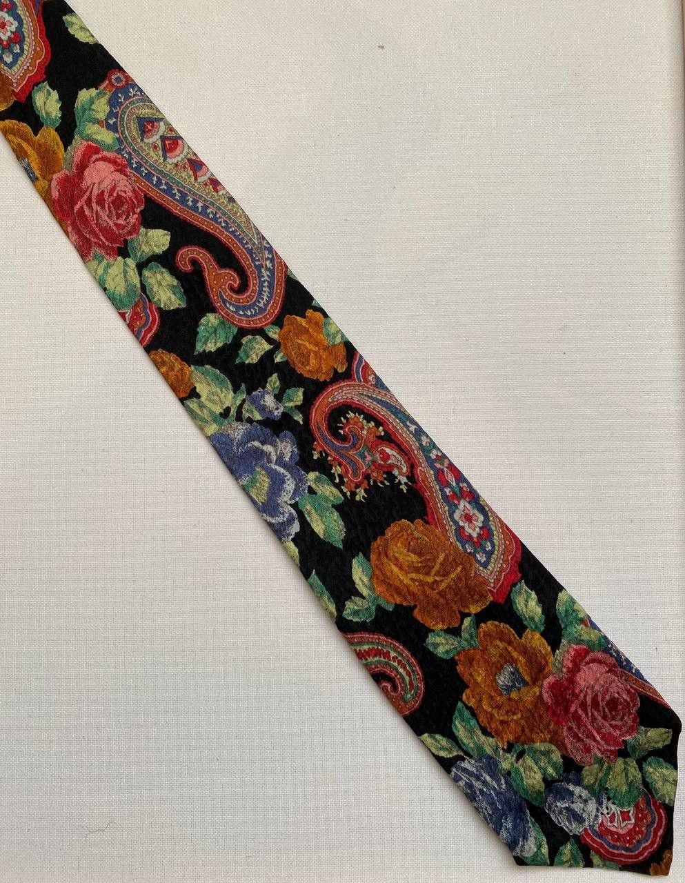 Kenzo Kenzo Cravatte Silk Tie Casual Design Luxury Size ONE SIZE - 4 Thumbnail