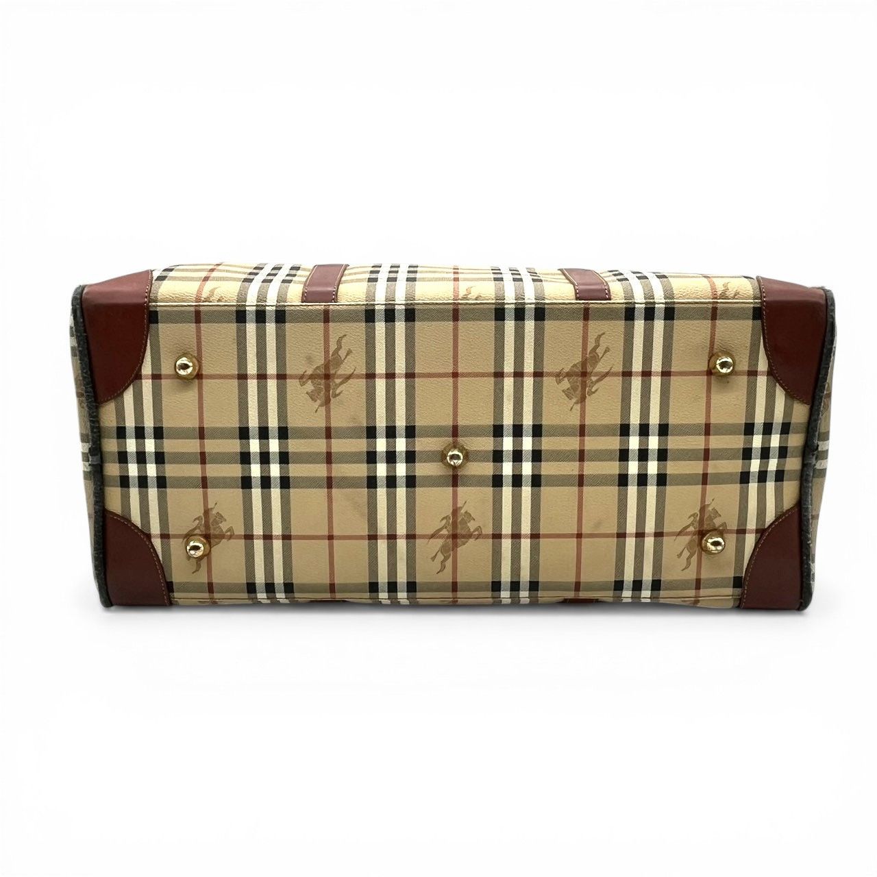 Burberry Vintage Burberrys Boston Bag Nova Check Size ONE SIZE - 5 Thumbnail