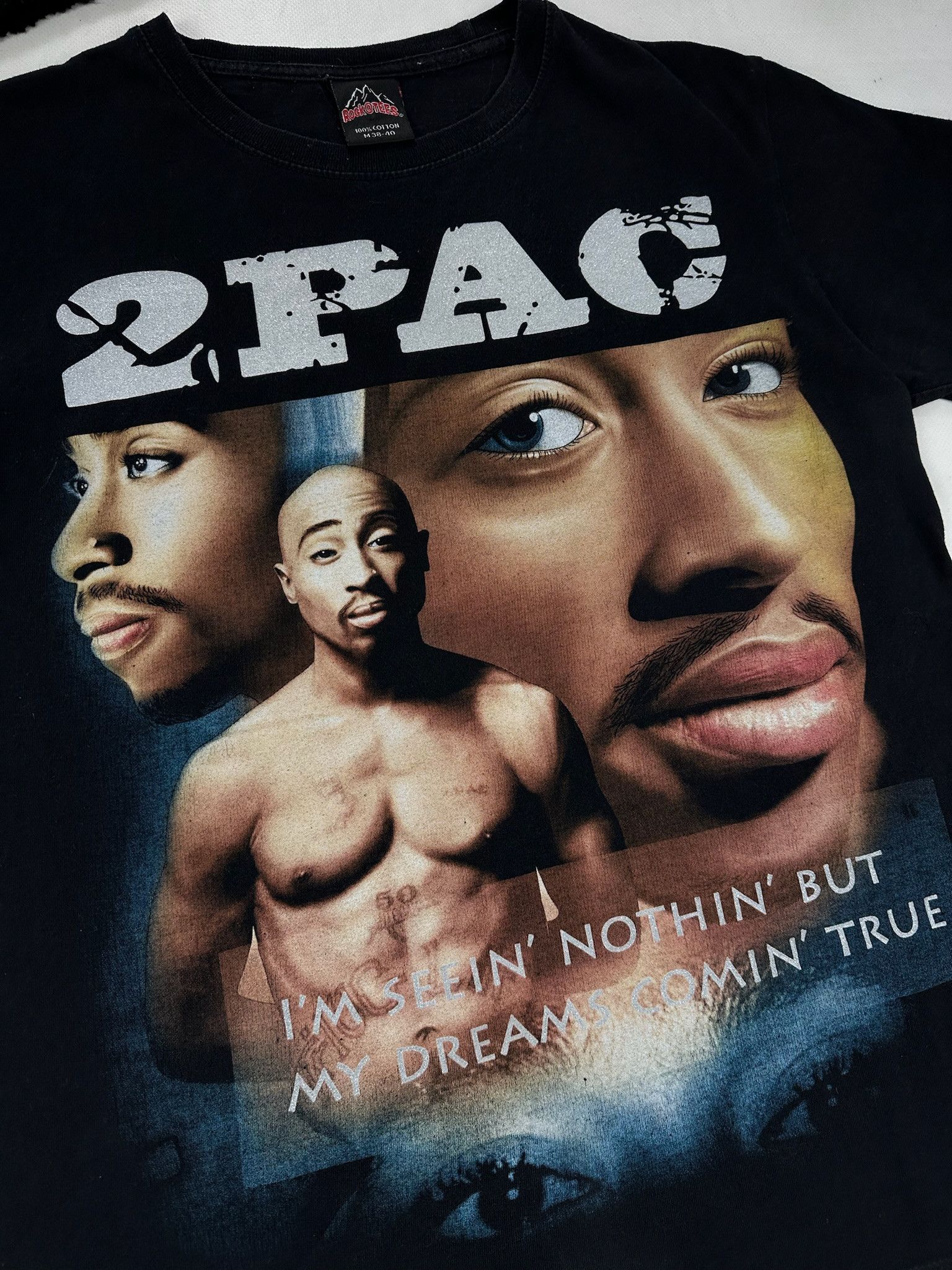 Band Tees × Rap Tees Vintage 2Pac Tupac tShirt California Love Rap Tee Size US M / EU 48-50 / 2 - 4 Thumbnail
