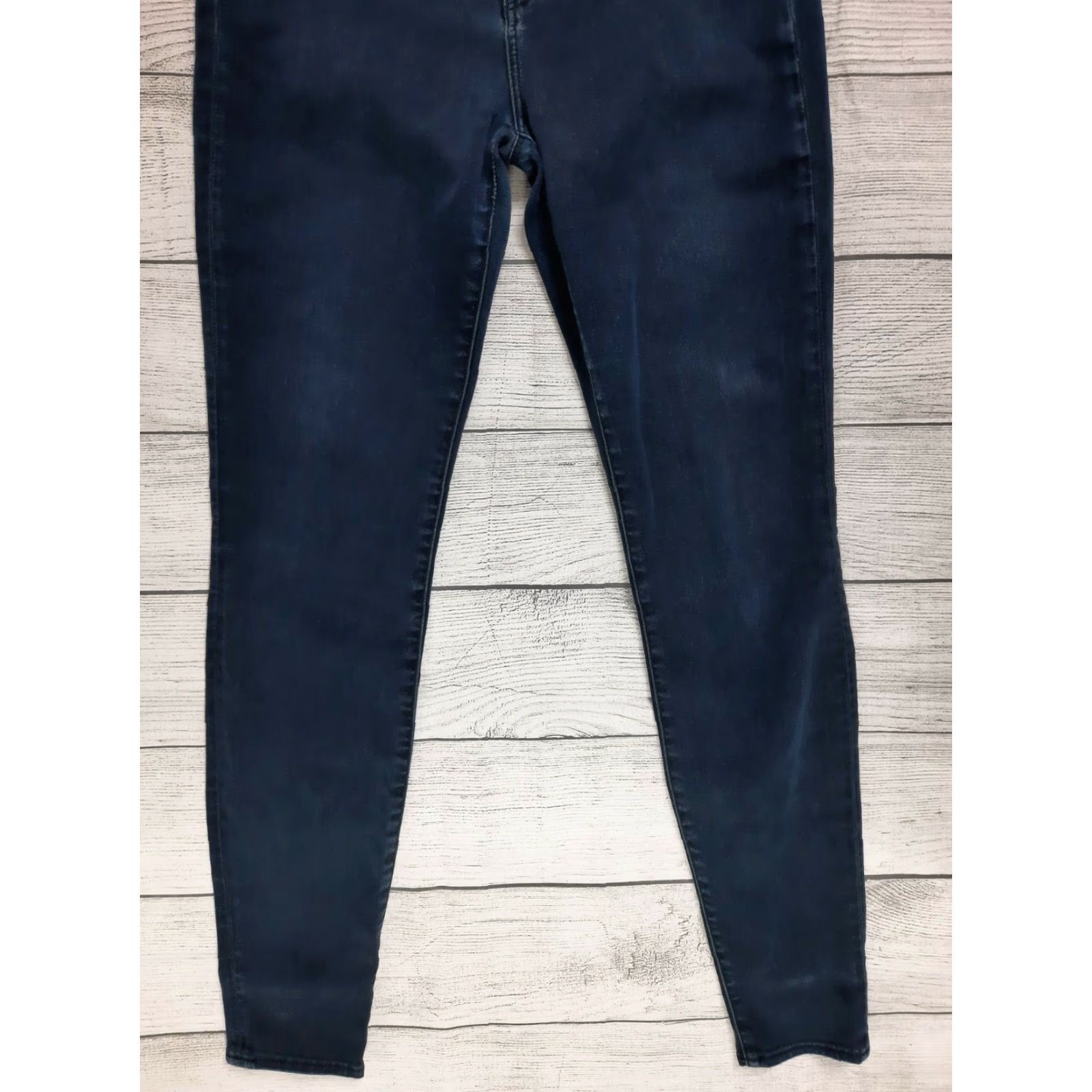 Silver Jeans Co. VINTAGE? No. Silver Jeans Ashlee Dark Rinse Med Rise 26x29 Skinny Jeans Womens Denim Blue Comfort Size 26" / US 2 / IT 38 - 7 Thumbnail