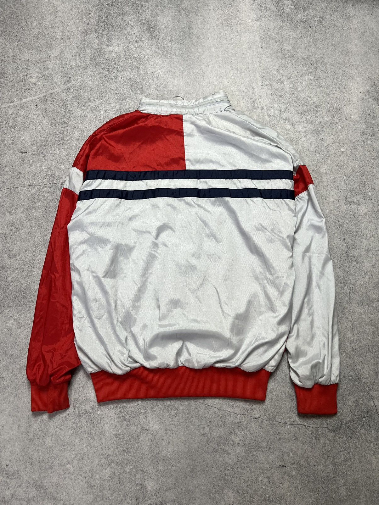 Vintage Vintage 90s Adidas Retro Nylon Track Suit Drill Y2K Jacket Size US S / EU 44-46 / 1 - 8 Thumbnail