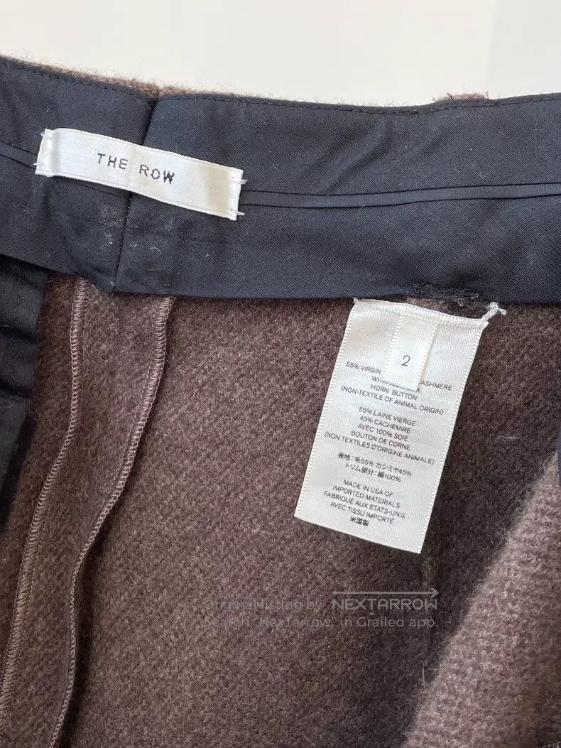 The Row The Row size 2 Cashmere trousers straight leg Size 24" / US 00 / IT 34 - 6 Thumbnail