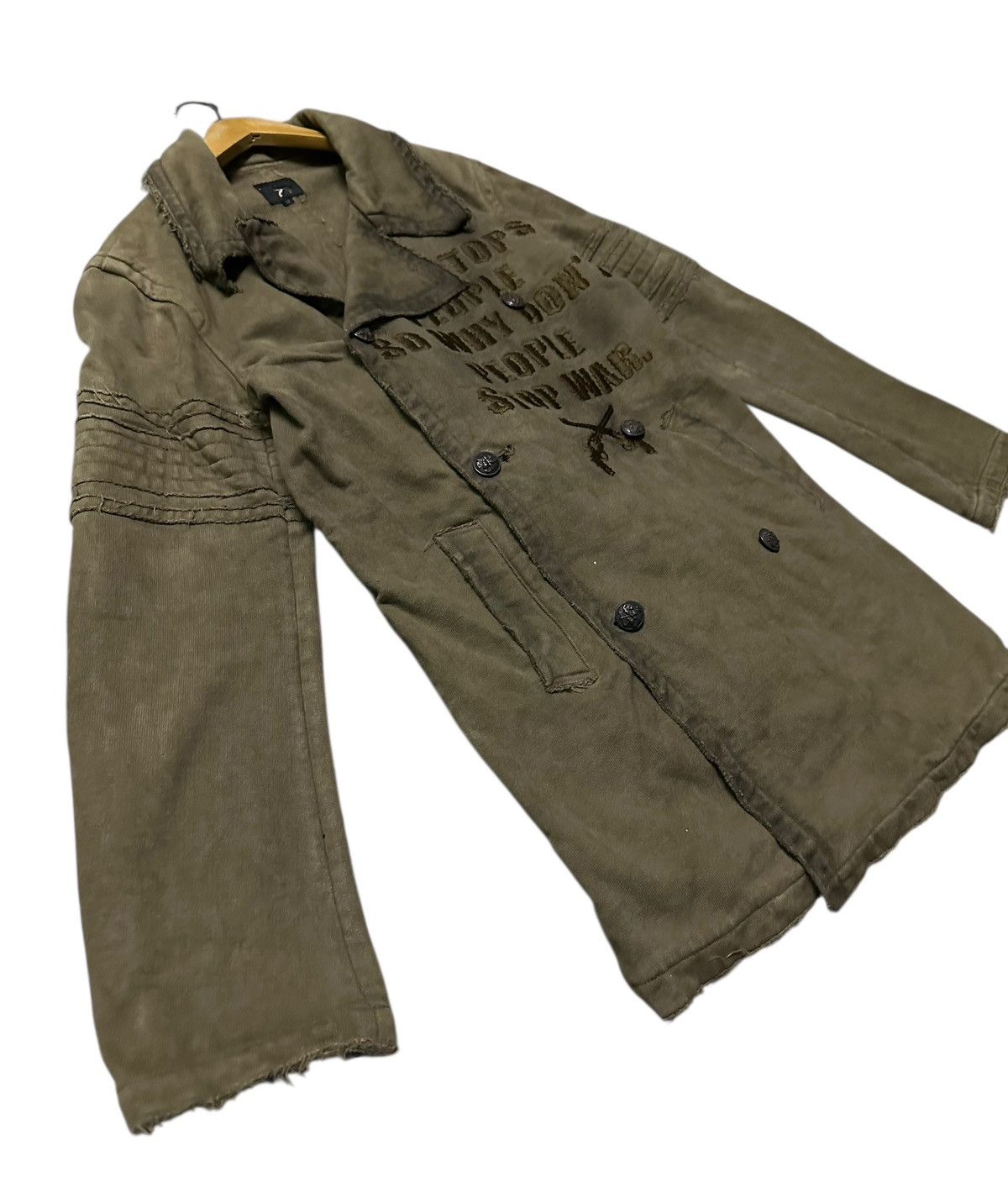 Japanese Brand double button parka jacket Size US L / EU 52-54 / 3 - 7 Thumbnail