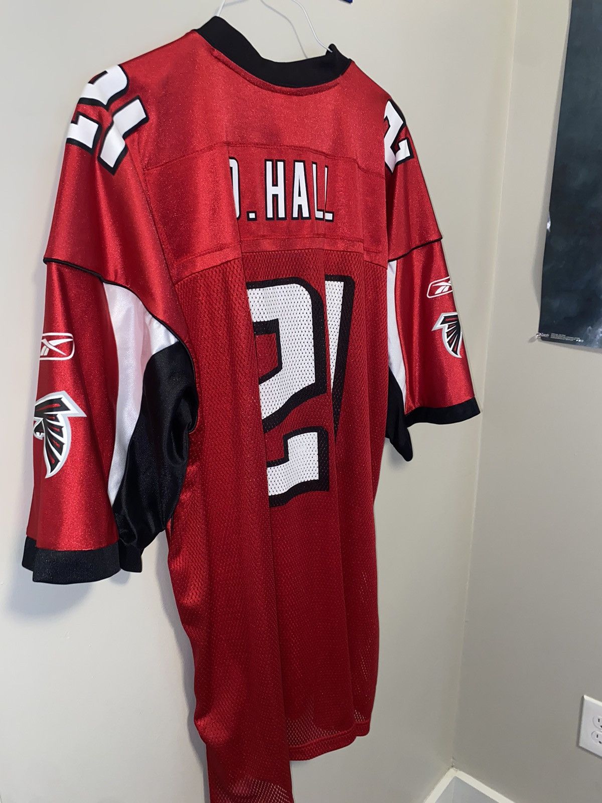 NFL Vintage NFL Deangelo Hall Authentic Atlanta Falcons Jersey Size US XXL / EU 58 / 5 - 11 Thumbnail