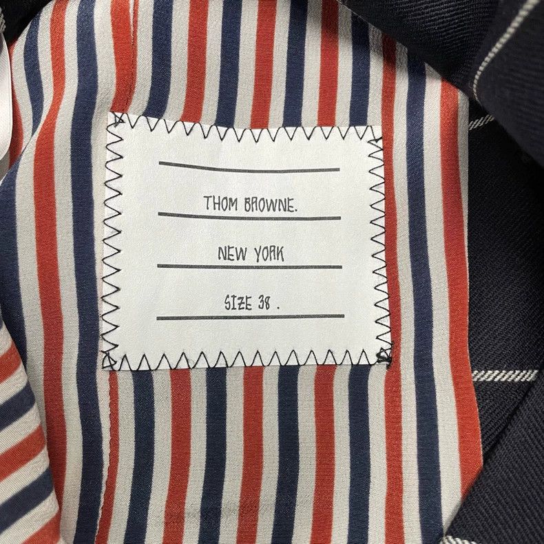 Thom Browne Thom BrownePlaid wool long vest jacket 2503-Nextarrow Size XS / US 0-2 / IT 36-38 - 5 Thumbnail