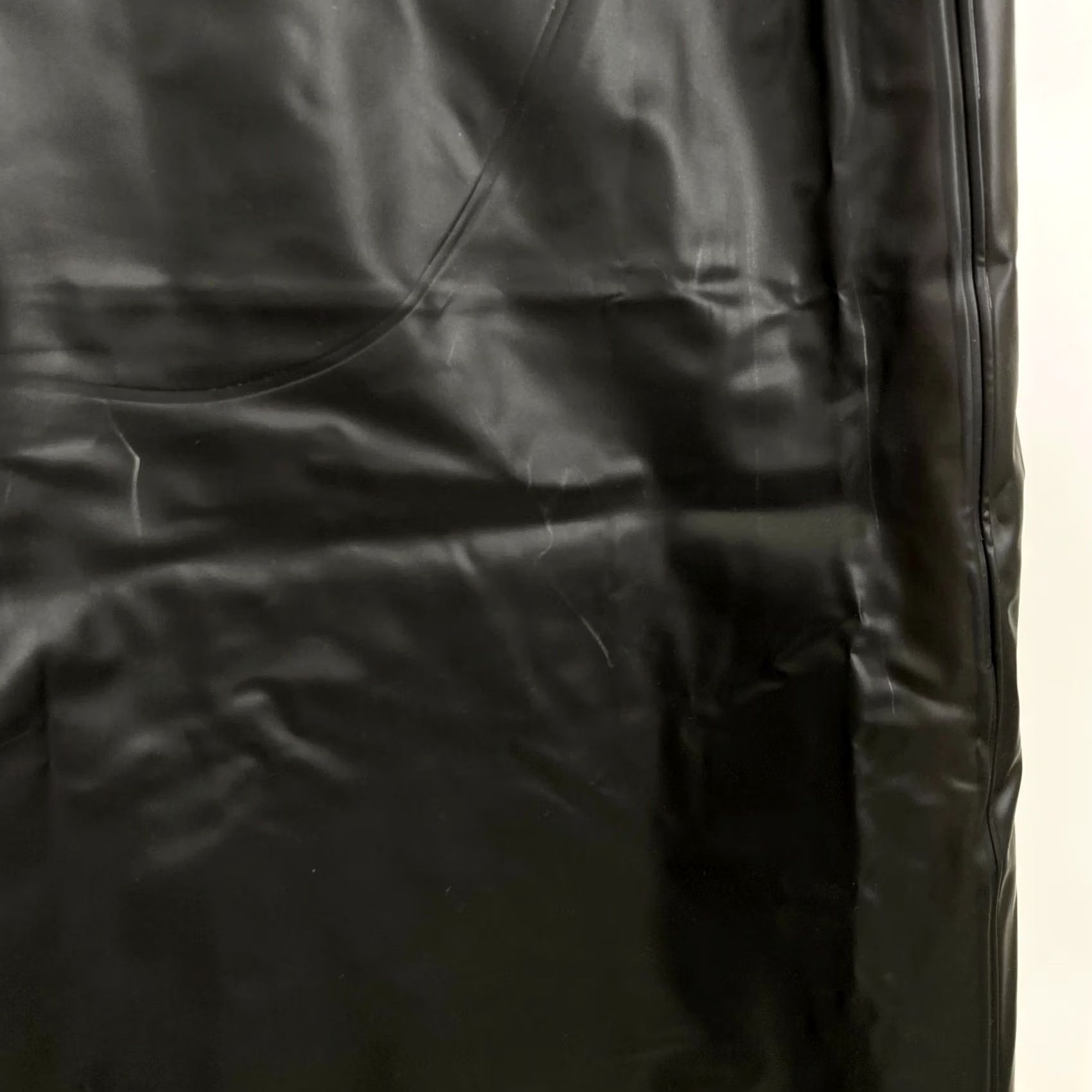 Yohji Yamamoto Yohji Yamamoto IMPERMEABLE Coat Stand-Collar Black Vinyl Coat 38 Men XS-XL Size US XXS / EU 40 - 7 Thumbnail