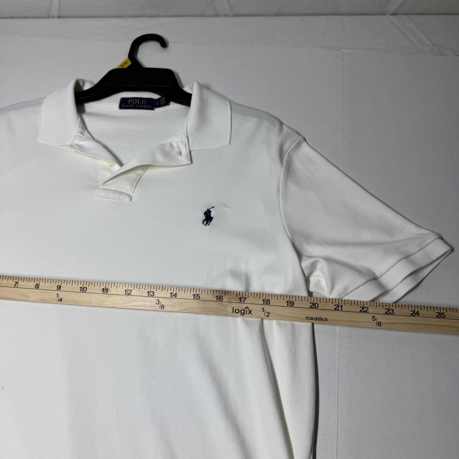 Polo Ralph Lauren White Ralph Lauren Polo Men Shirt Blue Tag/Horse Size US L / EU 52-54 / 3 - 4 Thumbnail