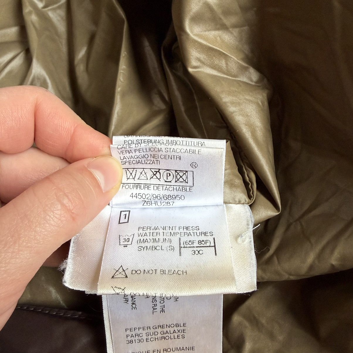 Moncler Brown Moncler Down Quilted Puffer Jacket Size US M / EU 48-50 / 2 - 9 Thumbnail