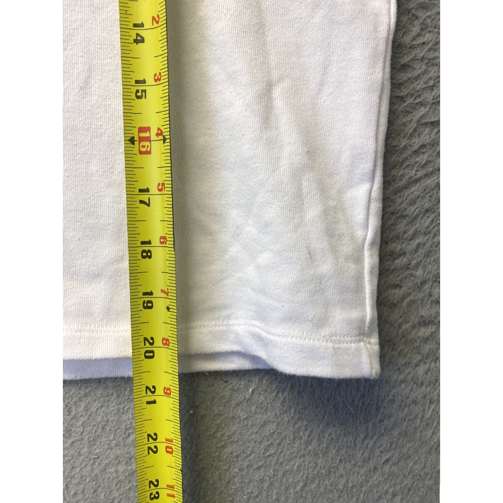 Calvin Klein Calvin Klein Jeans Cropped Sweatshirt Women L White Pullover 98-43 Size L / US 10 / IT 46 - 6 Thumbnail