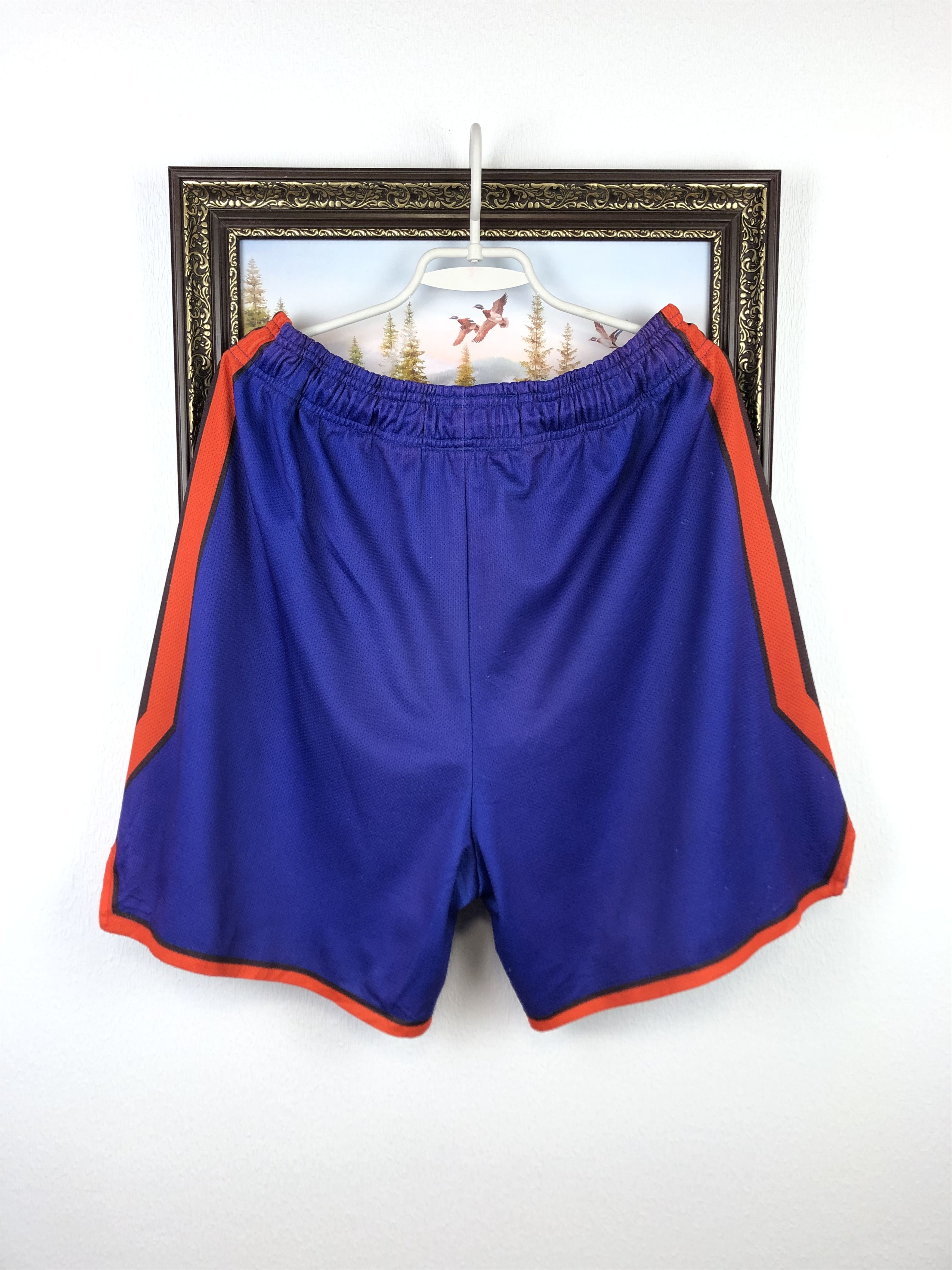 Vintage 90's Champion New York Knicks NBA Shorts Mens Rare