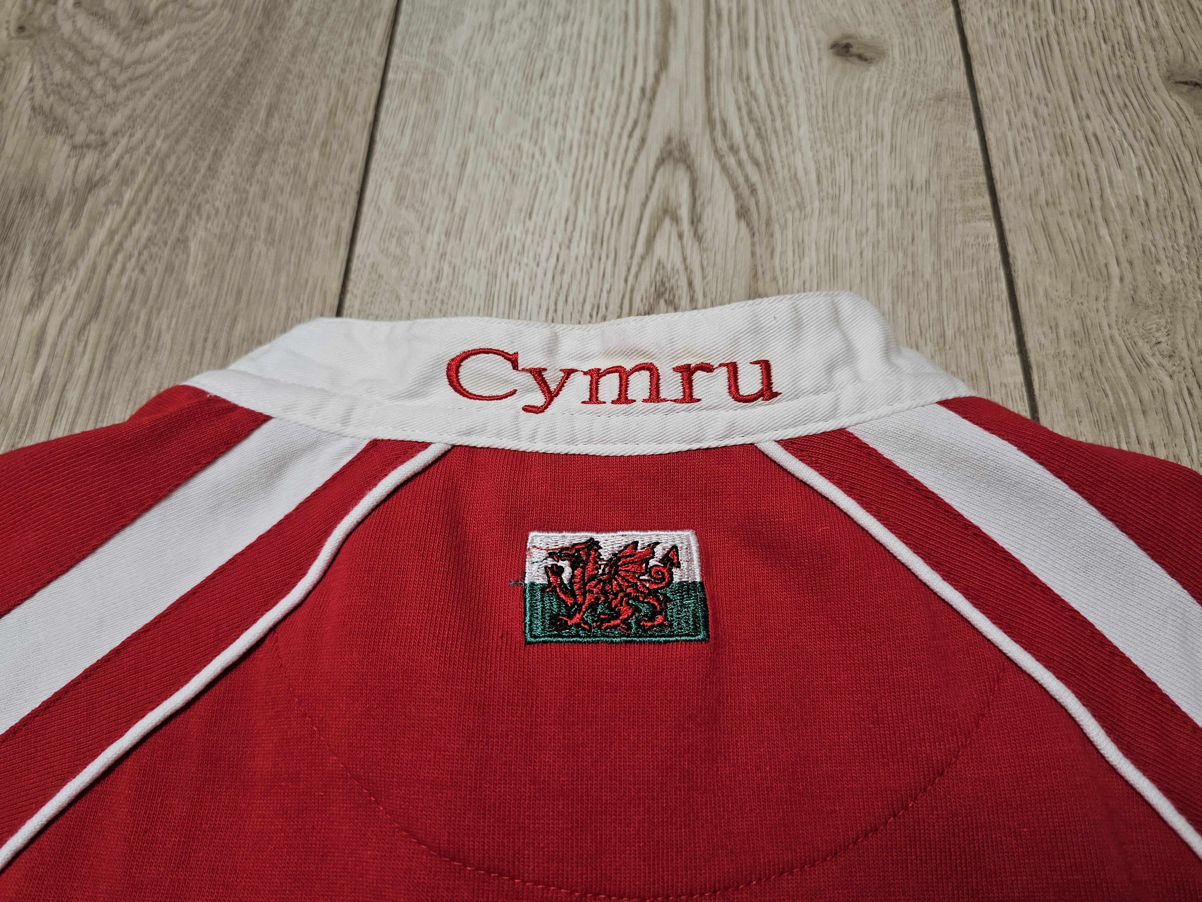 Vintage WALES RUGBY JERSEY VINTAGE WRU RUGBY SHIRT Size US XL / EU 56 / 4 - 6 Thumbnail