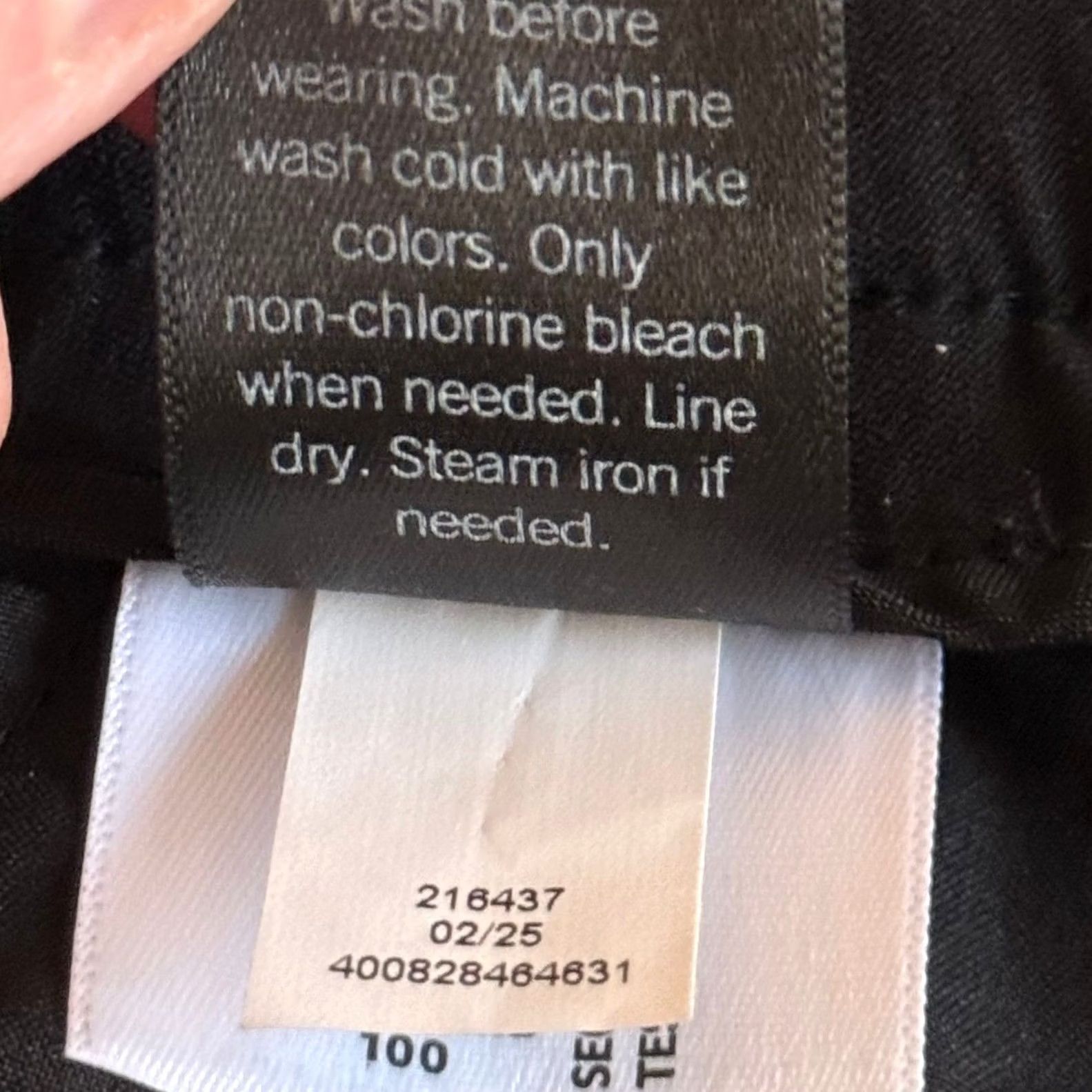 Vintage VINTAGE? No. Simply Vera Vera Wang Pants Black Stretch Office XS Slim? Size 26" / US 2 / IT 38 - 7 Thumbnail