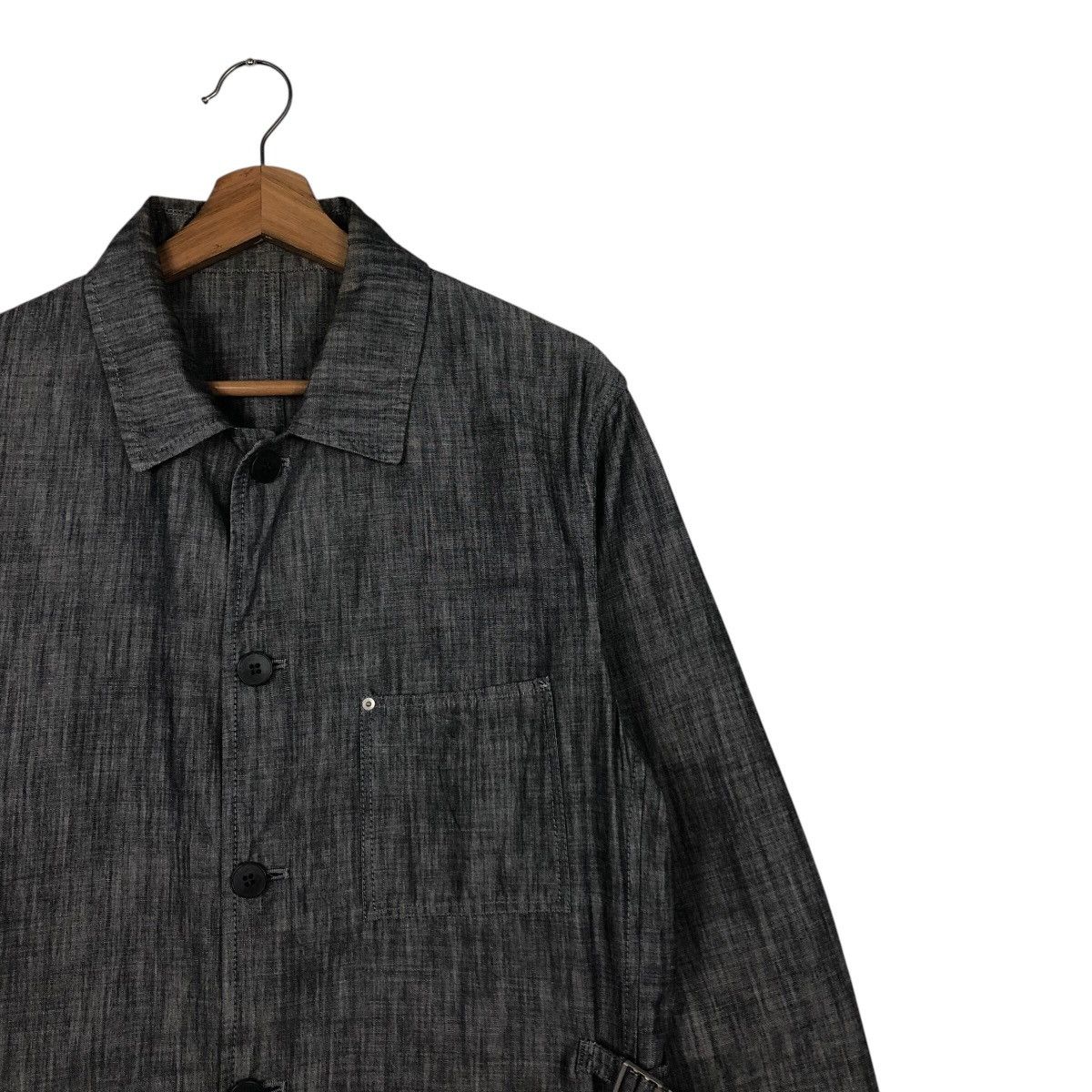Tete Homme 📌Vintage Chore Worker Jacket Tete Homme Rich Grey Size US L / EU 52-54 / 3 - 7 Thumbnail