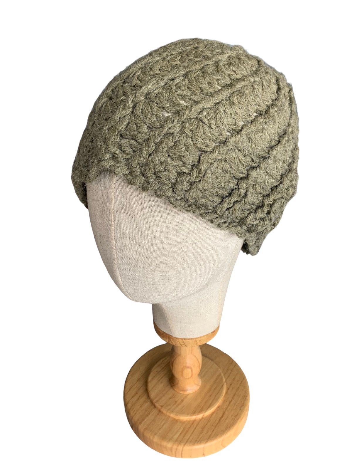 Japanese Brand × Vintage Vintage Knitted Crochet Beanie Hats Size ONE SIZE - 1 Thumbnail
