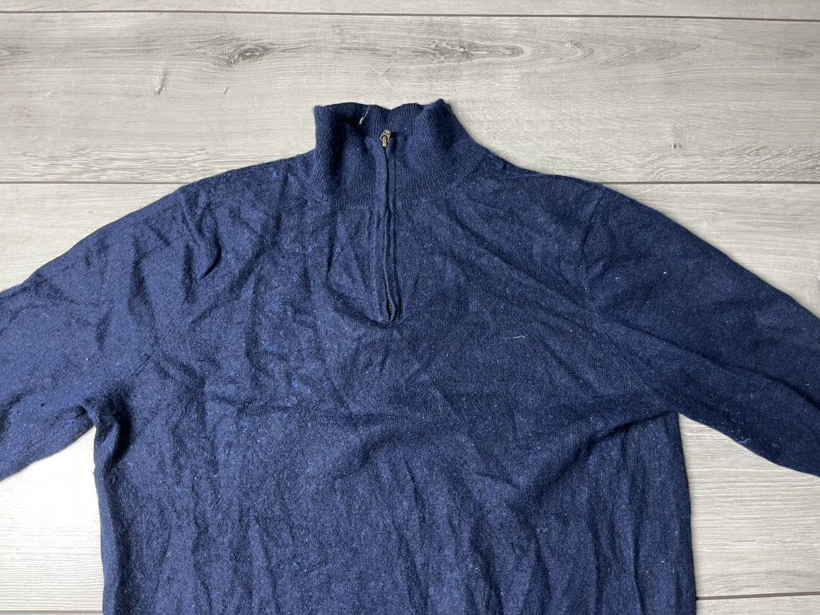 Other Designer sweater 1/4 zip wool cashmere size XLarge Size US XL / EU 56 / 4 - 3 Thumbnail