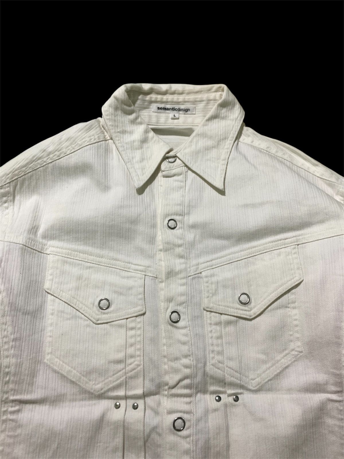 semanticdesign 🌑BLACKFRIDAY🌑 Semantic Design Studded Shirt Size US L / EU 52-54 / 3 - 4 Thumbnail