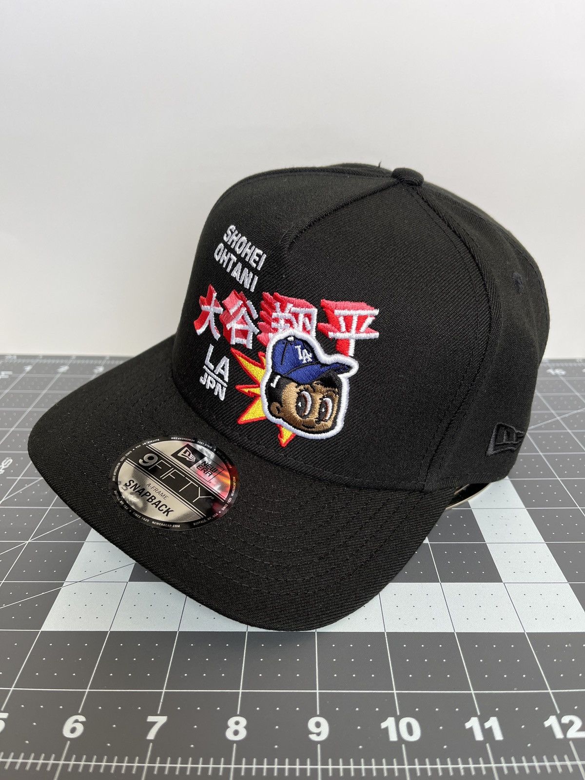New Era LA Dodgers Shohei Ohtani Black 9fifty A-Frame Snapback Size ONE SIZE - 3 Thumbnail