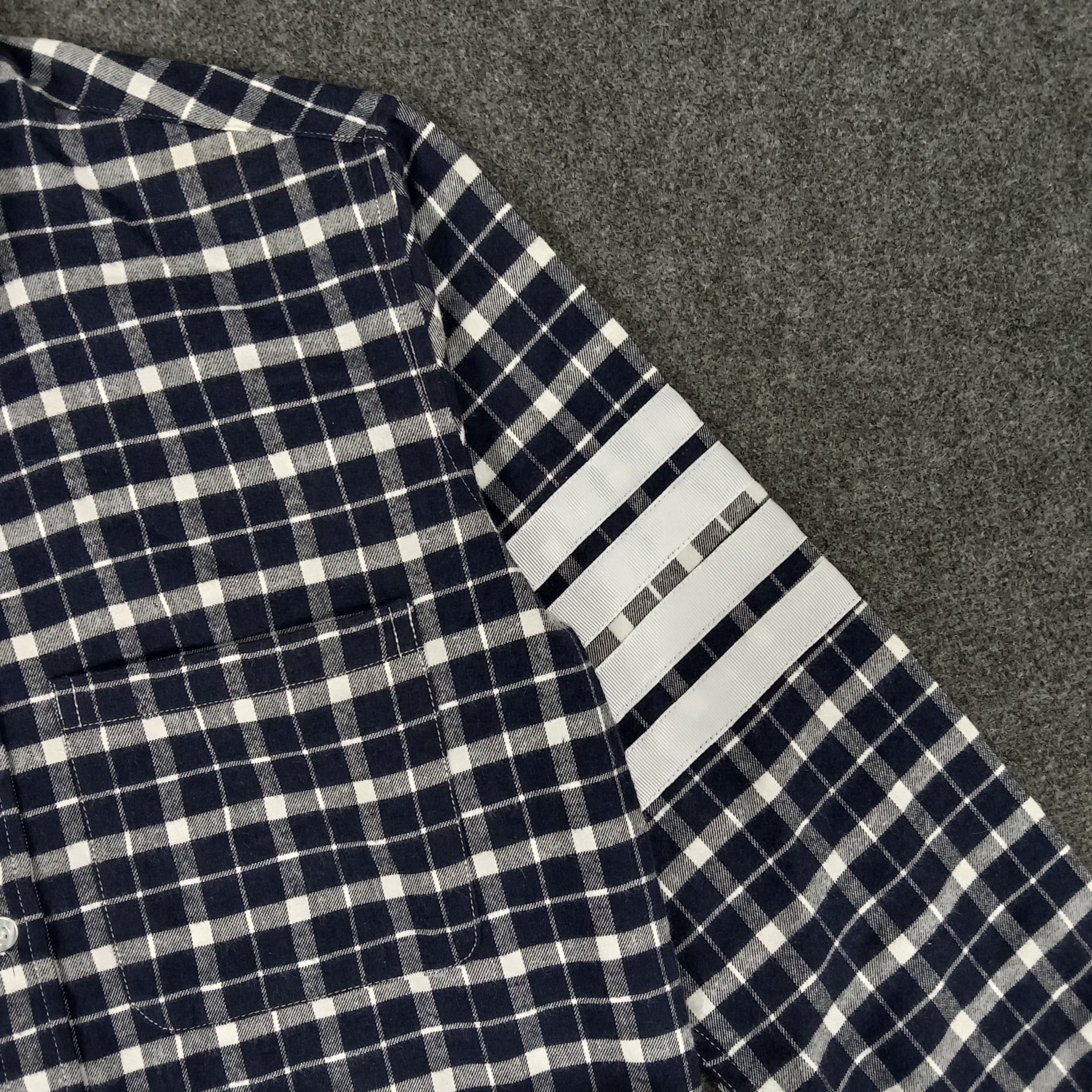 Designer × Vintage Vintage American Style Thom Browne Shirt Size US L / EU 52-54 / 3 - 3 Thumbnail