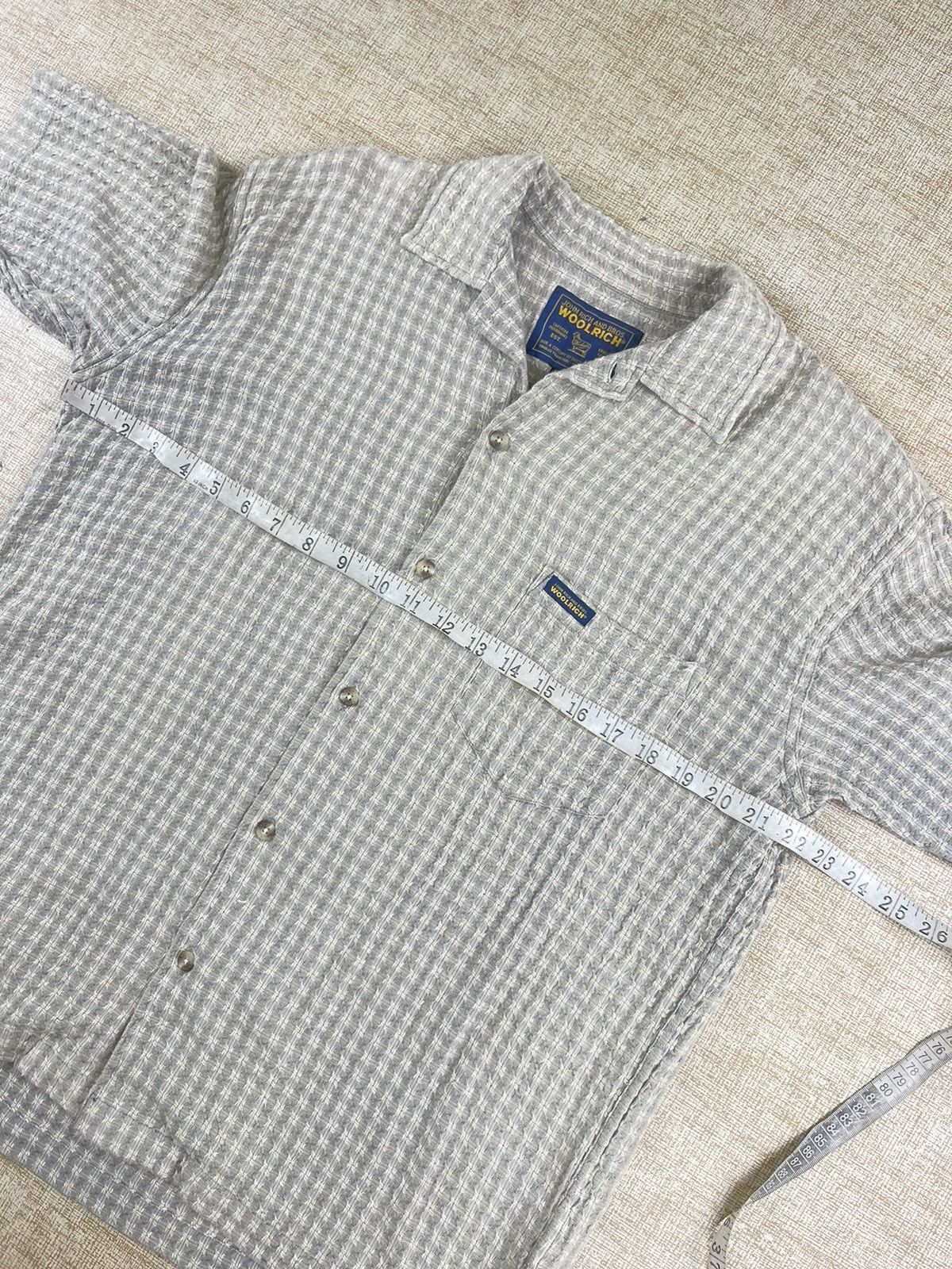 Vintage × Woolrich Woolen Mills VINTAGE WOOLRICH John Rich And Bros. Button Ups Shirt Size US L / EU 52-54 / 3 - 10 Thumbnail