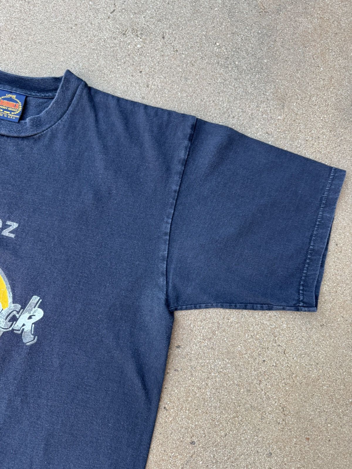 Hard Rock Cafe × Vintage Vtg 90’s Hard Rock Juarez Mexico Faded Black T-shirt Mens L Size US L / EU 52-54 / 3 - 3 Thumbnail