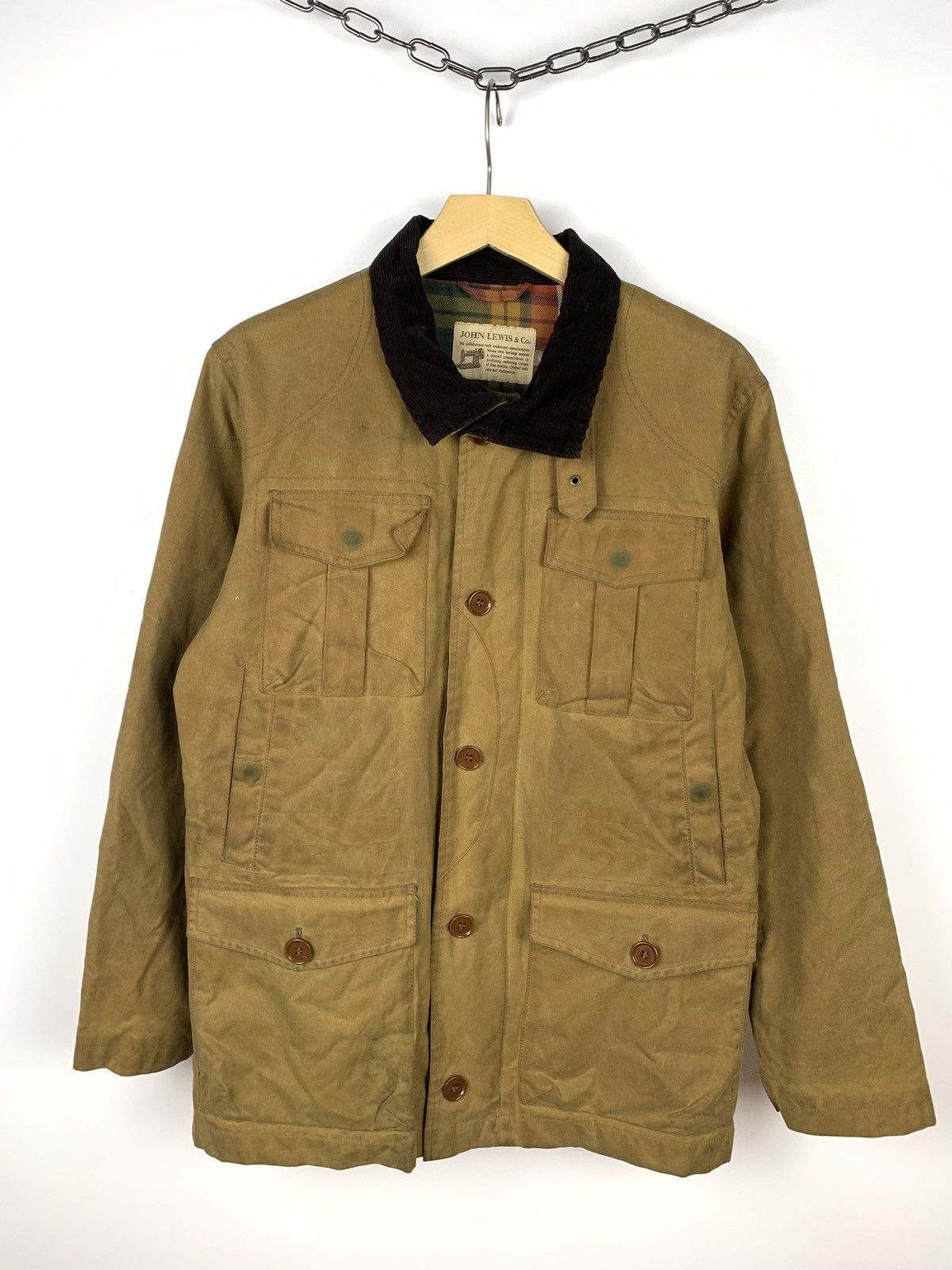 Other 🇬🇧 Vintage John Lewis x British Millerain Wax Jacket Men’s S Size US S / EU 44-46 / 1 - 1 Thumbnail