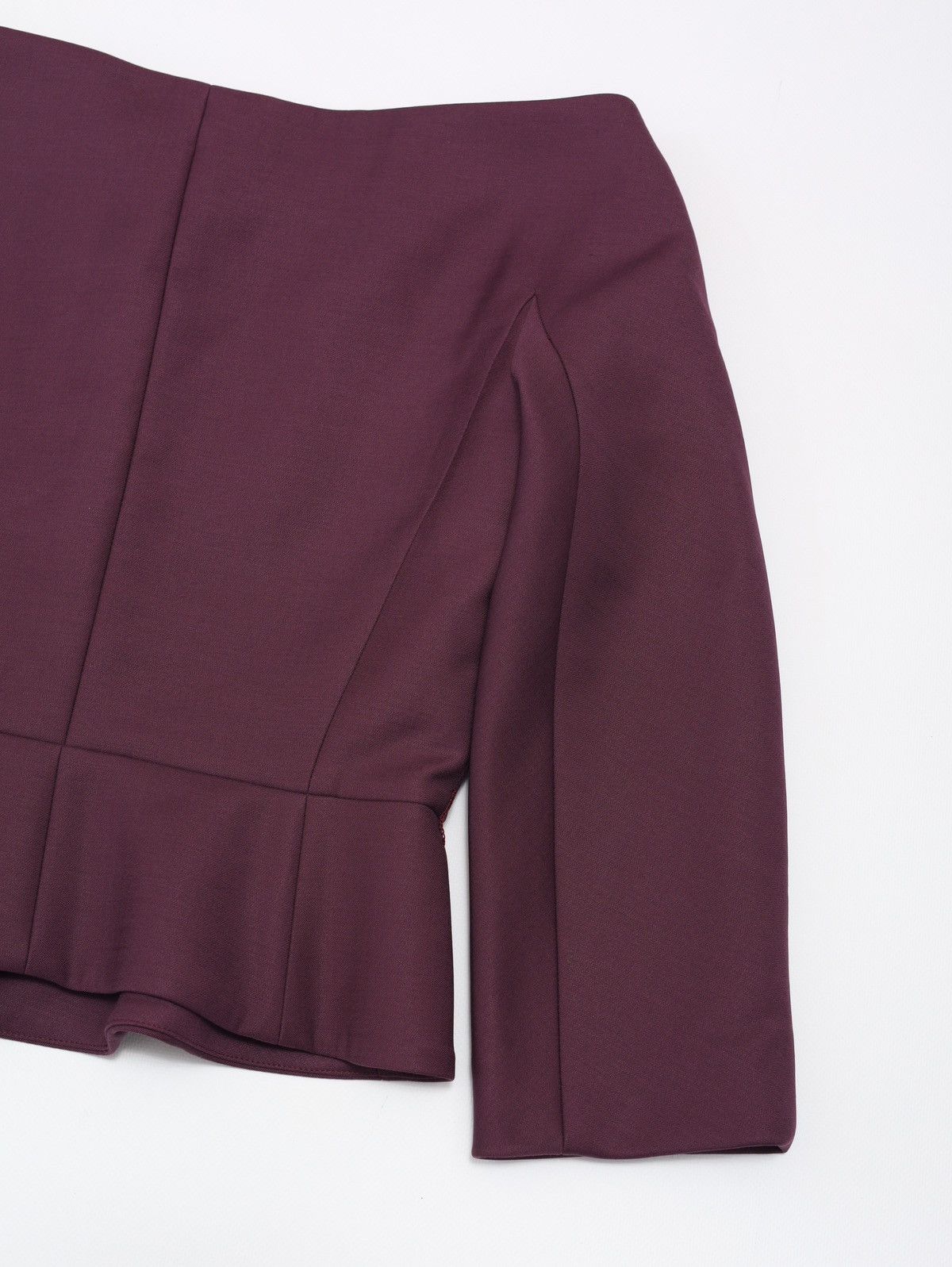 Christian Dior Monsieur Christian Dior Evening Jacket Purple Wool Blazer Vintage Size M / US 6-8 / IT 42-44 - 10 Thumbnail