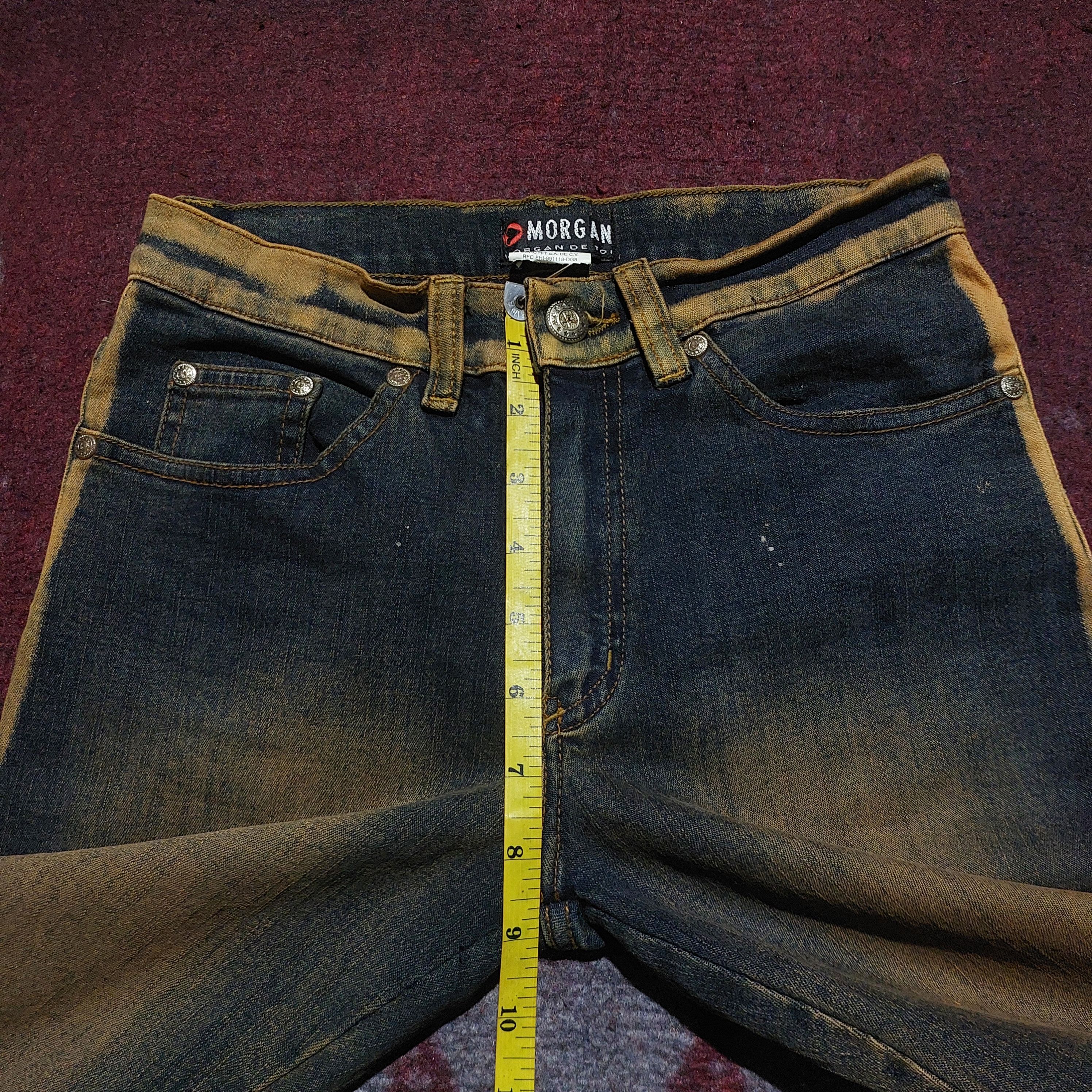 Morgan De Toi Morgan De Toi stripe side mud wash flared jeans Size 24" / US 00 / IT 34 - 20 Thumbnail