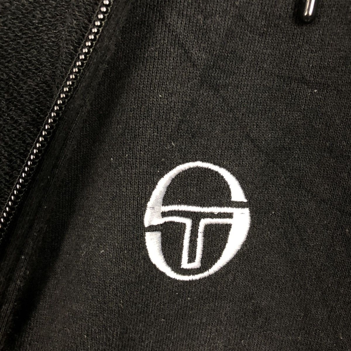 Sergio Tacchini 📌Vintage Zipper Hoodie Sergio Tacchini Big Logo Size US M / EU 48-50 / 2 - 19 Thumbnail