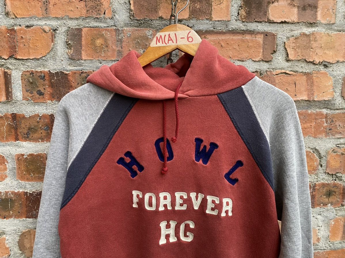 Hysteric Glamour 1990s HG Howl raglan hoodie Size US S / EU 44-46 / 1 - 3 Thumbnail