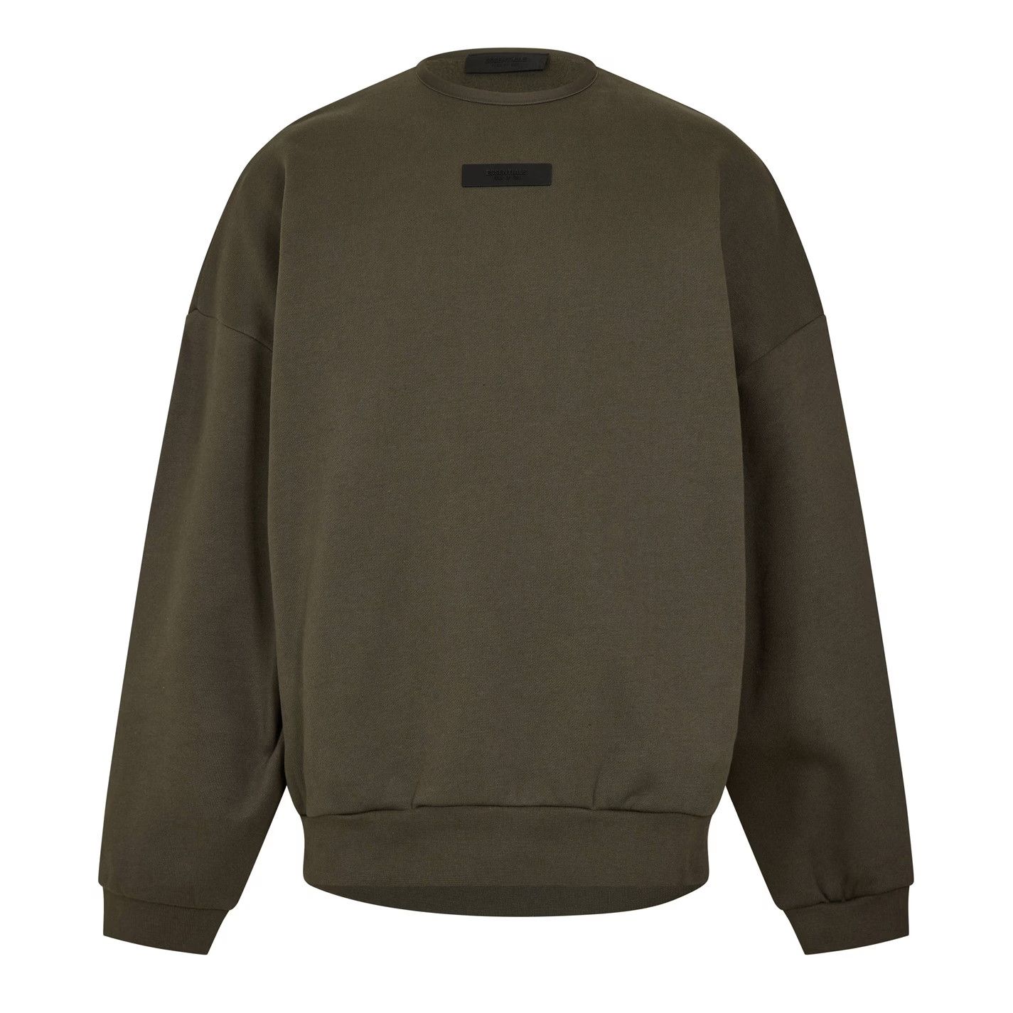 Fear of God o1g2r1mq0426 Crew Sweatshirt in Olive Size US XXL / EU 58 / 5 - 1 Thumbnail