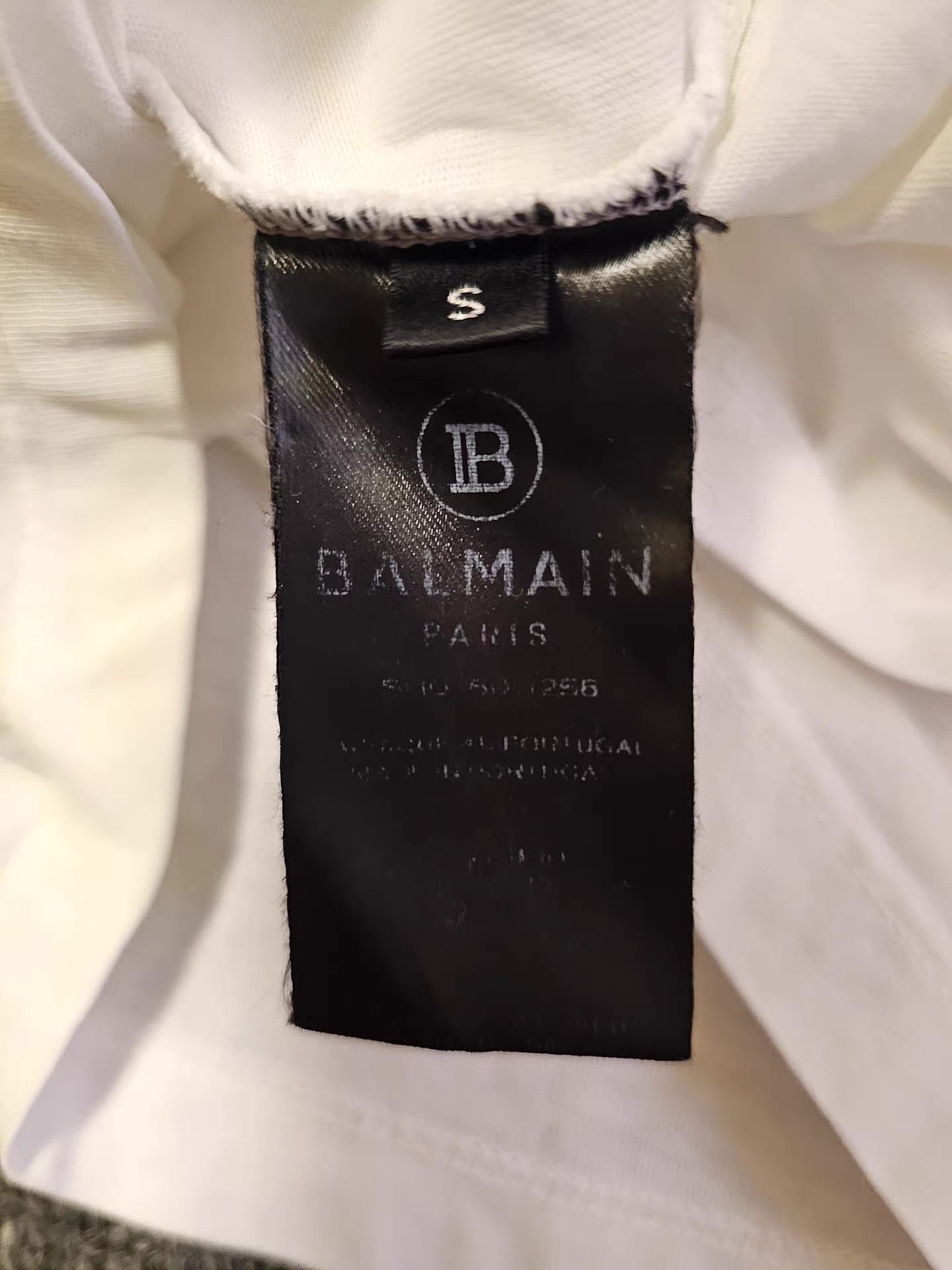 Balenciaga Balmain Men's Short Sleeve T-shirt Size US S / EU 44-46 / 1 - 5 Thumbnail