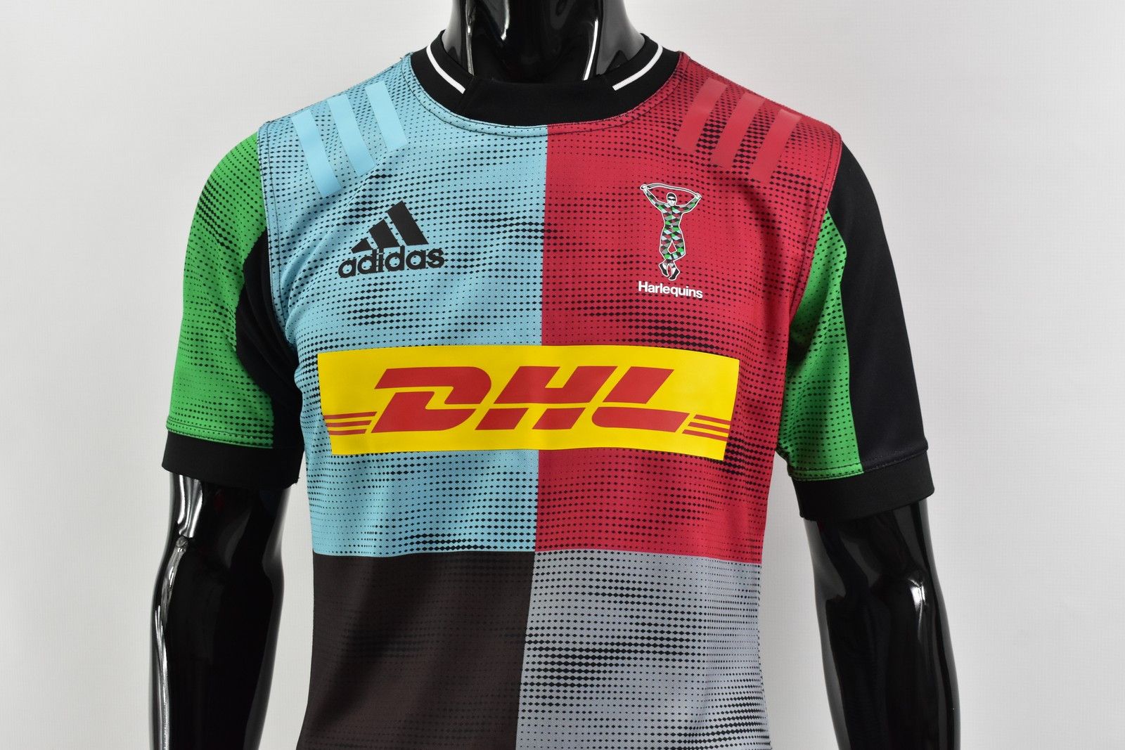 Adidas 2021-2022 adidas HARLEQUINS Jersey Rugby Home S Size US S / EU 44-46 / 1 - 2 Thumbnail