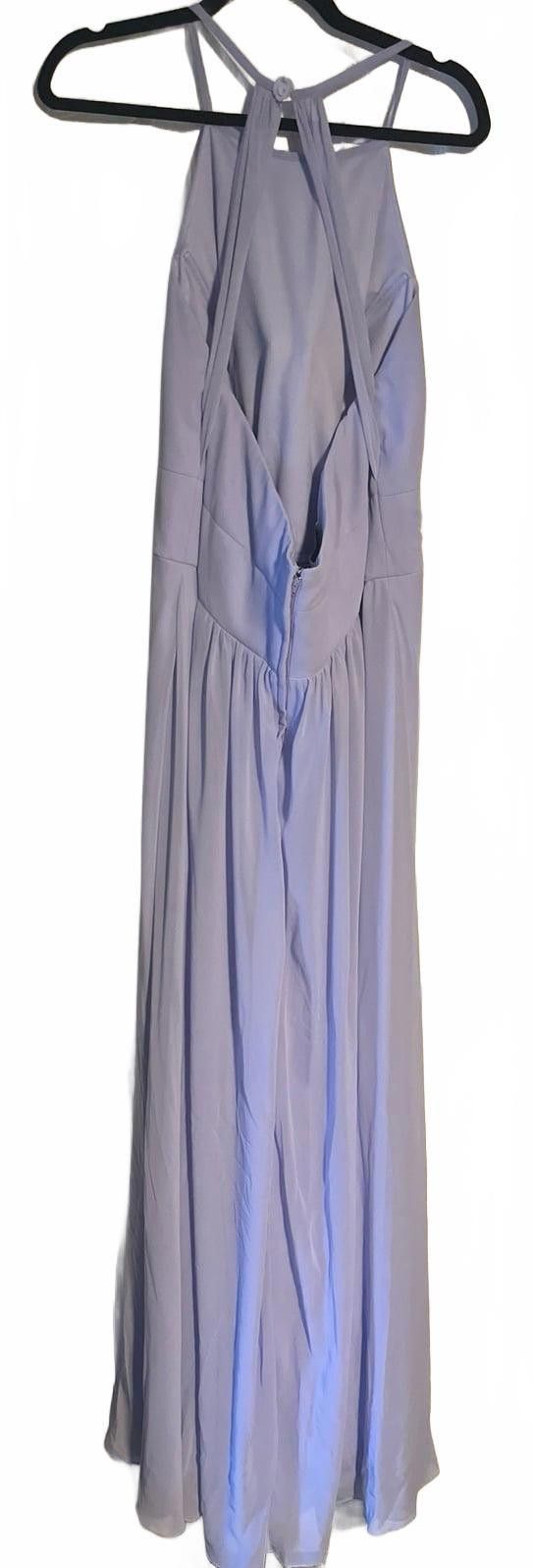 Designer Elegant Morilee Lilac Maxi Dress - Perfect for Formal Events Size XXL / US 16-18 / IT 52-54 - 2 Thumbnail