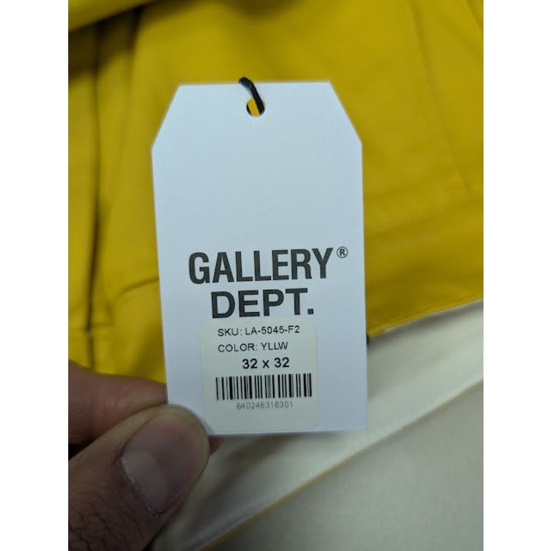 Gallery Dept. o1rshd1 LA Chino Flares Pants in Yellow Size US 32 / EU 48 - 21 Thumbnail