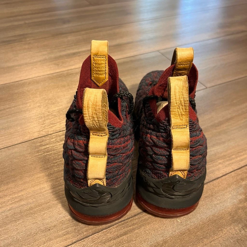 Nike Nike Lebron XVII 17 GS Red Athletic Shoe Youth 5 Women 6.5 Size US 5 / EU 37 - 4 Thumbnail