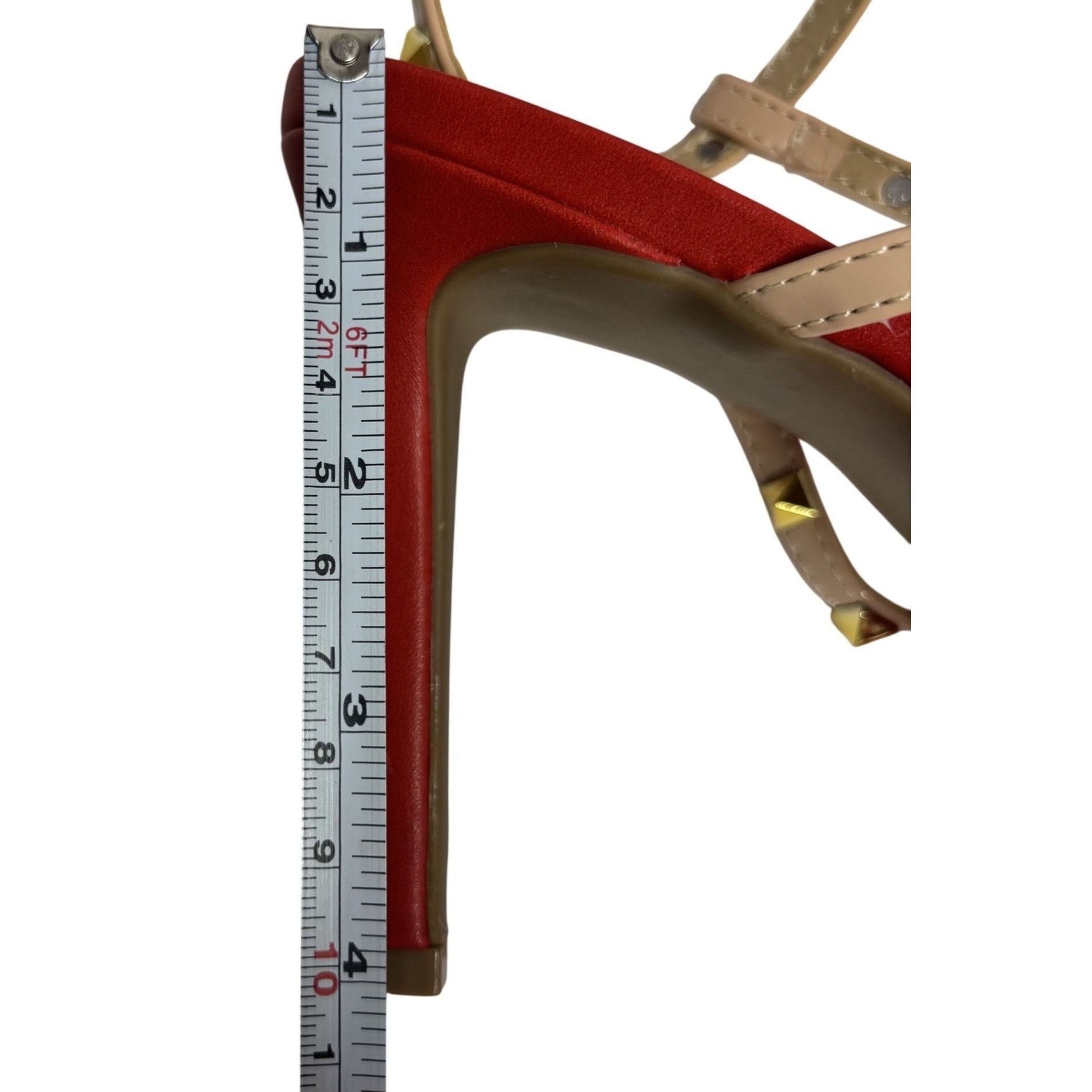 Other WILD DIVA / Lacey-28 / Red / Strappy / High Hee l/ Sandals W Size US 10 / IT 40 - 7 Thumbnail