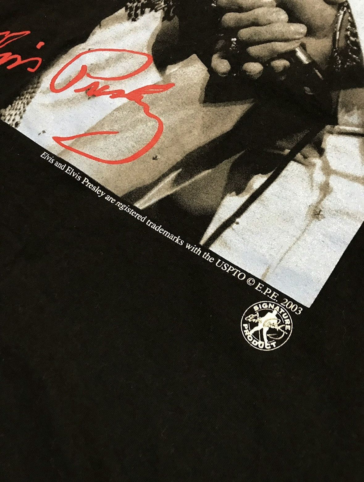 Band Tees × Vintage 🔷Vintage Elvis Presley Tour 2003 T-shirt🔷 Size US XL / EU 56 / 4 - 4 Thumbnail