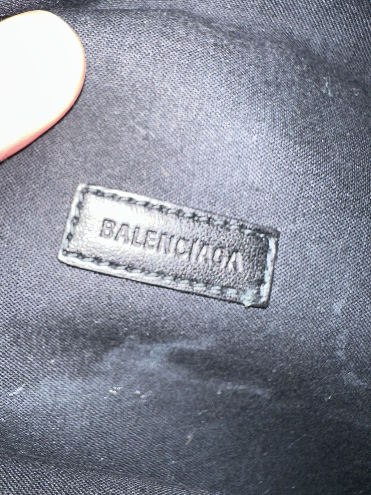 Balenciaga BALENCIAGA NYLON ALL OVER WHITE LOGO WAIST BAG Size ONE SIZE - 2 Thumbnail
