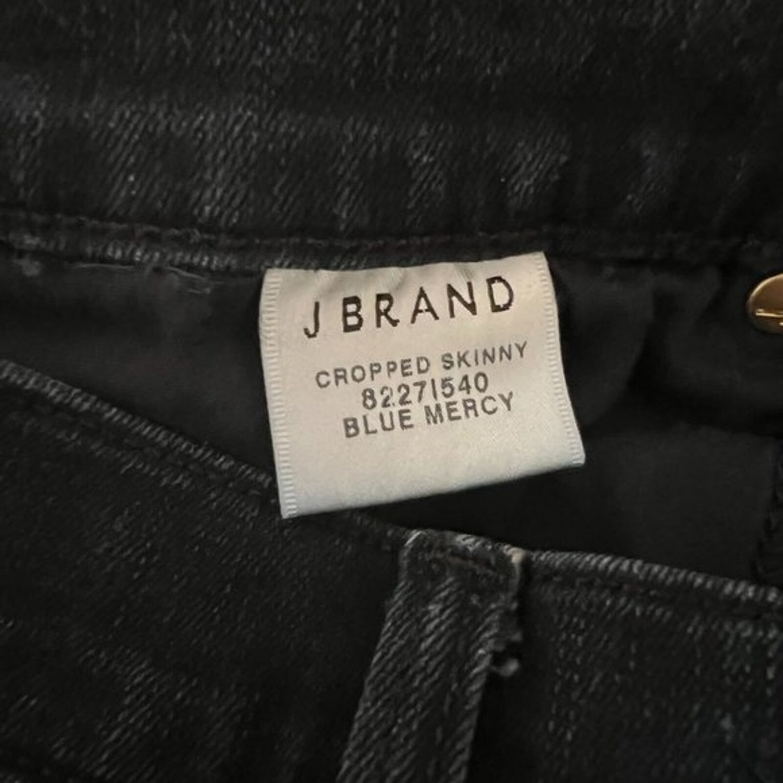 J Brand J BRAND Mid-Rise Cropped Skinny Leg Jeans, M/US28 Size 28" / US 6 / IT 42 - 8 Thumbnail