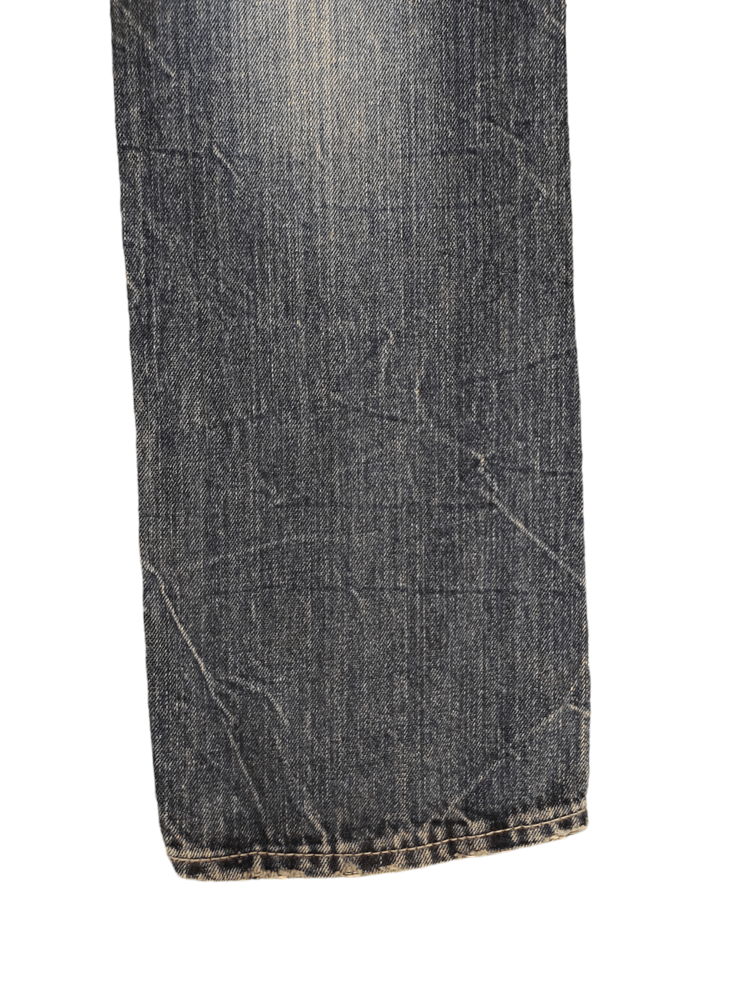 GOSTAR DE FUGA Gostar De Fuga Japan Clawmark Distress Faded Denim Jeans Y2k Size US 31 - 16 Thumbnail
